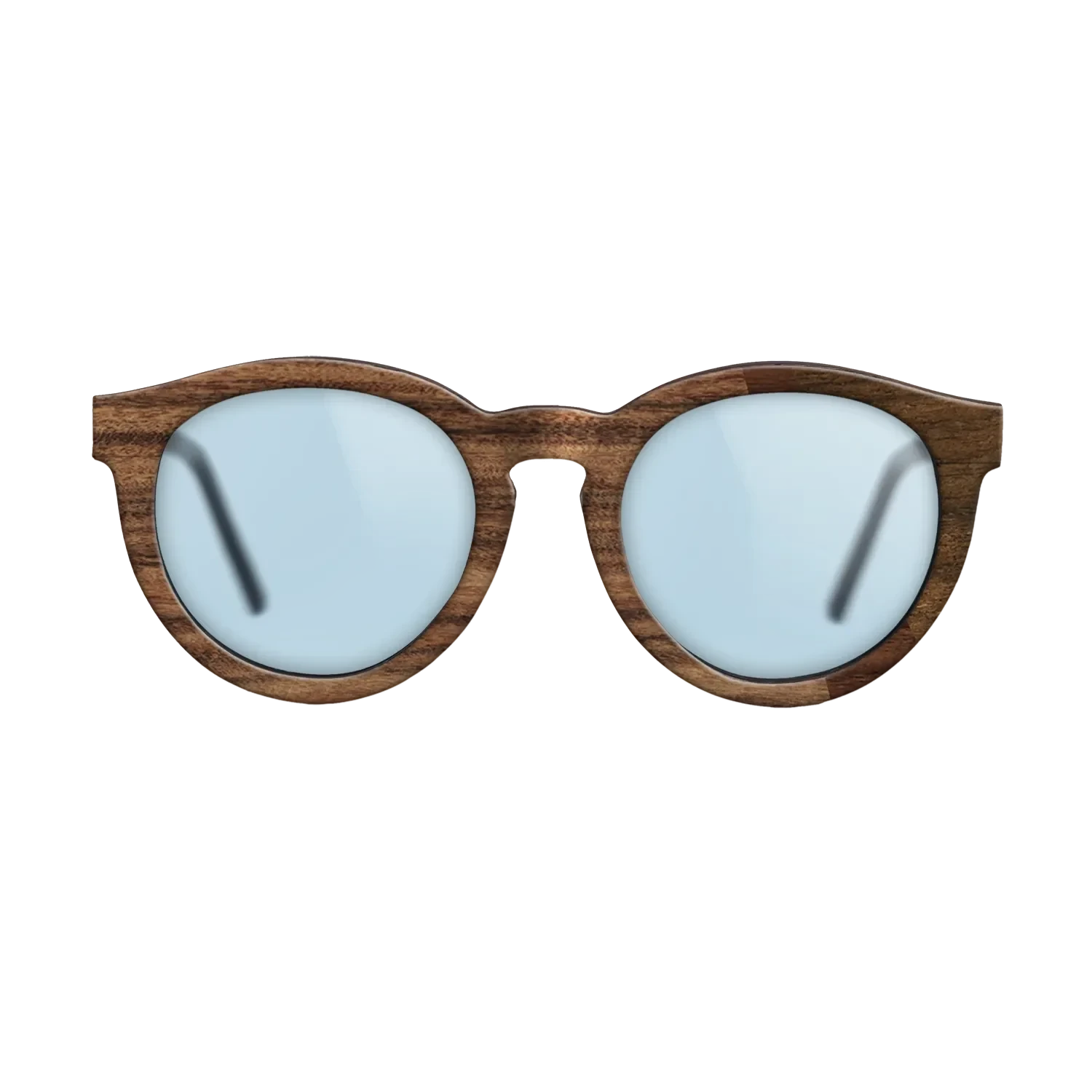 Walnut Claro Dark,Santos Rosewood Dark,Ziricote Dark Quartered: Angle Cut - The Rebel - Round - SIRIS wood optic