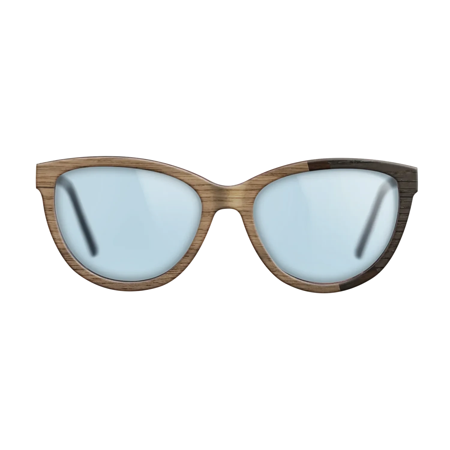 Walnut: Straight Grain,Fumed Eucalyptus,Ziricote Dark Quartered,Fumed Oak: Angle Cut - The Maiden - Cat - SIRIS wood optic