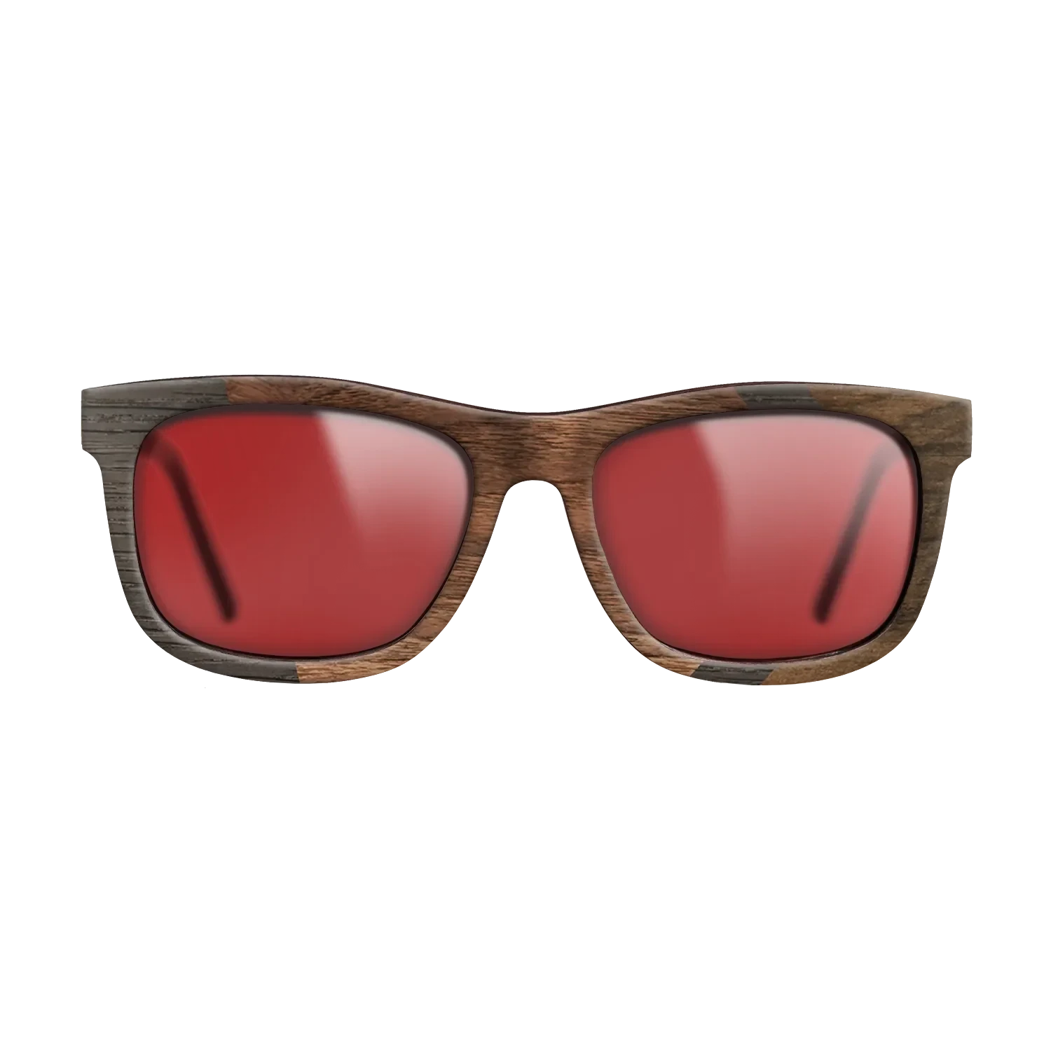 Walnut Claro Dark,Fumed Oak,Ziricote Dark Quartered: Angle Cut - The Hero - Square - SIRIS wood optic