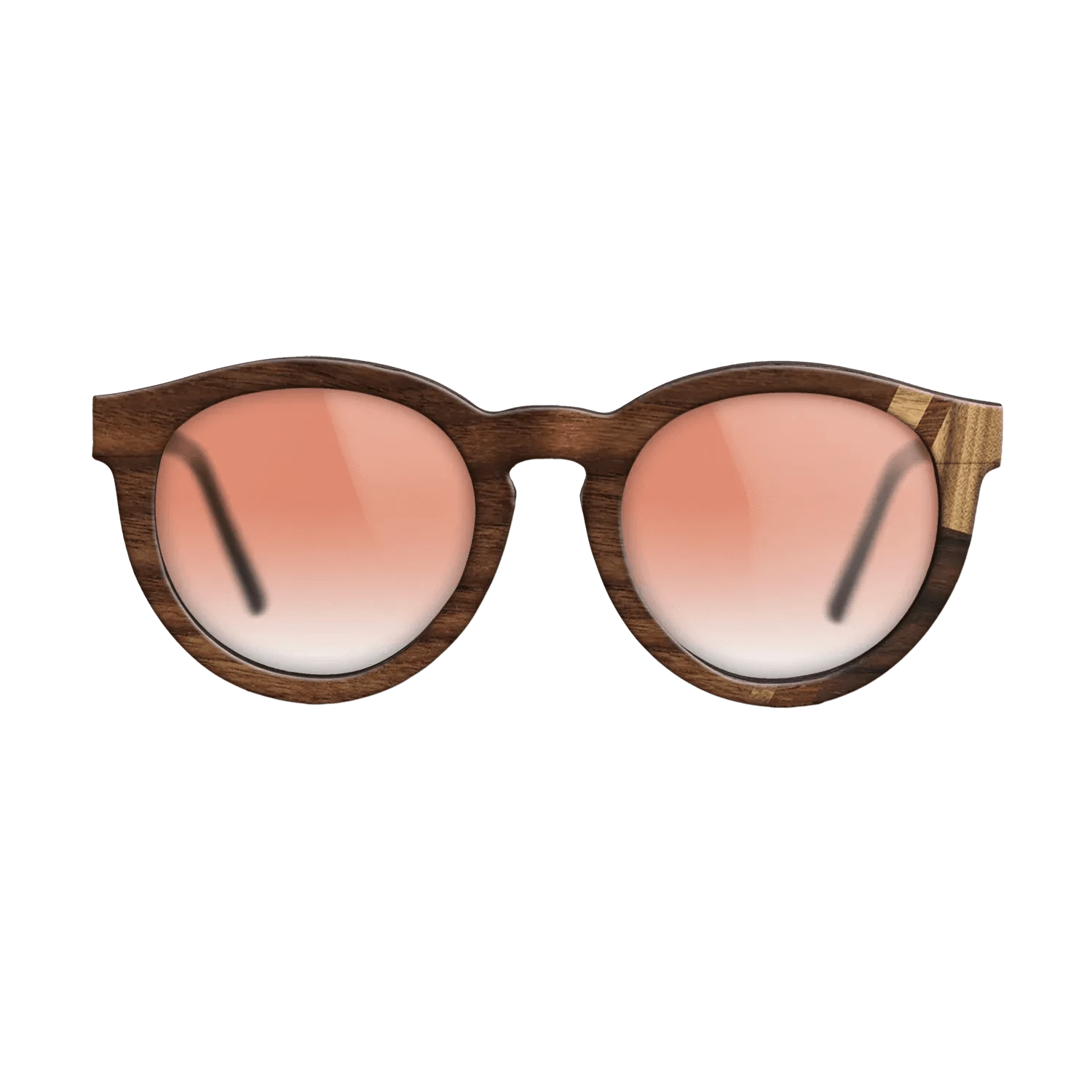 Walnut Claro Dark,Ziricote Dark Quartered,Louro Preto,Wenge: Mosaic - The Rebel - Round - 1756 - SIRIS wood optic