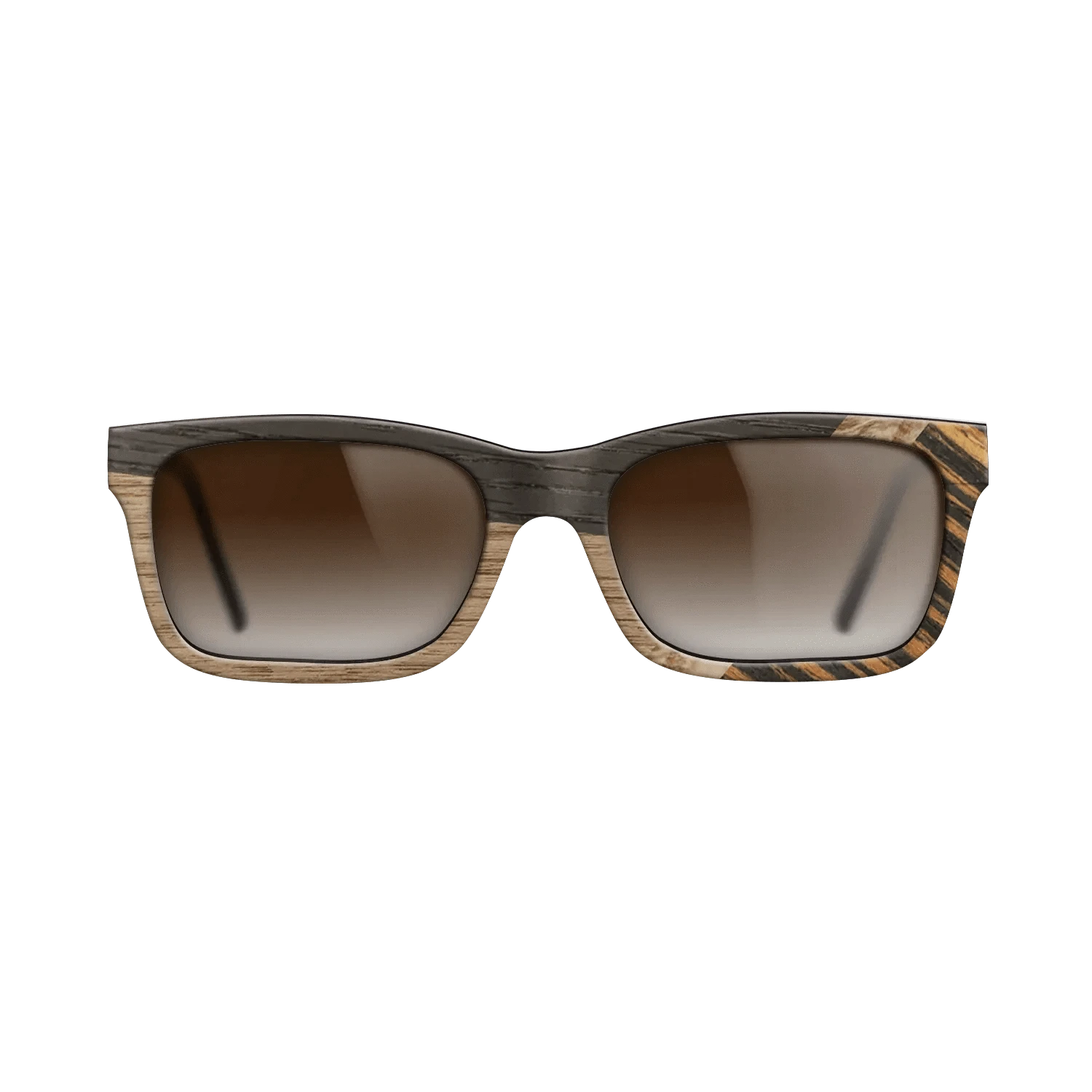 Italian Ebony,Wenge,Fumed Oak,Walnut: Straight Grain,Olive Burl: Mosaic - The Sage - Rectangle - 1988 - SIRIS wood optic