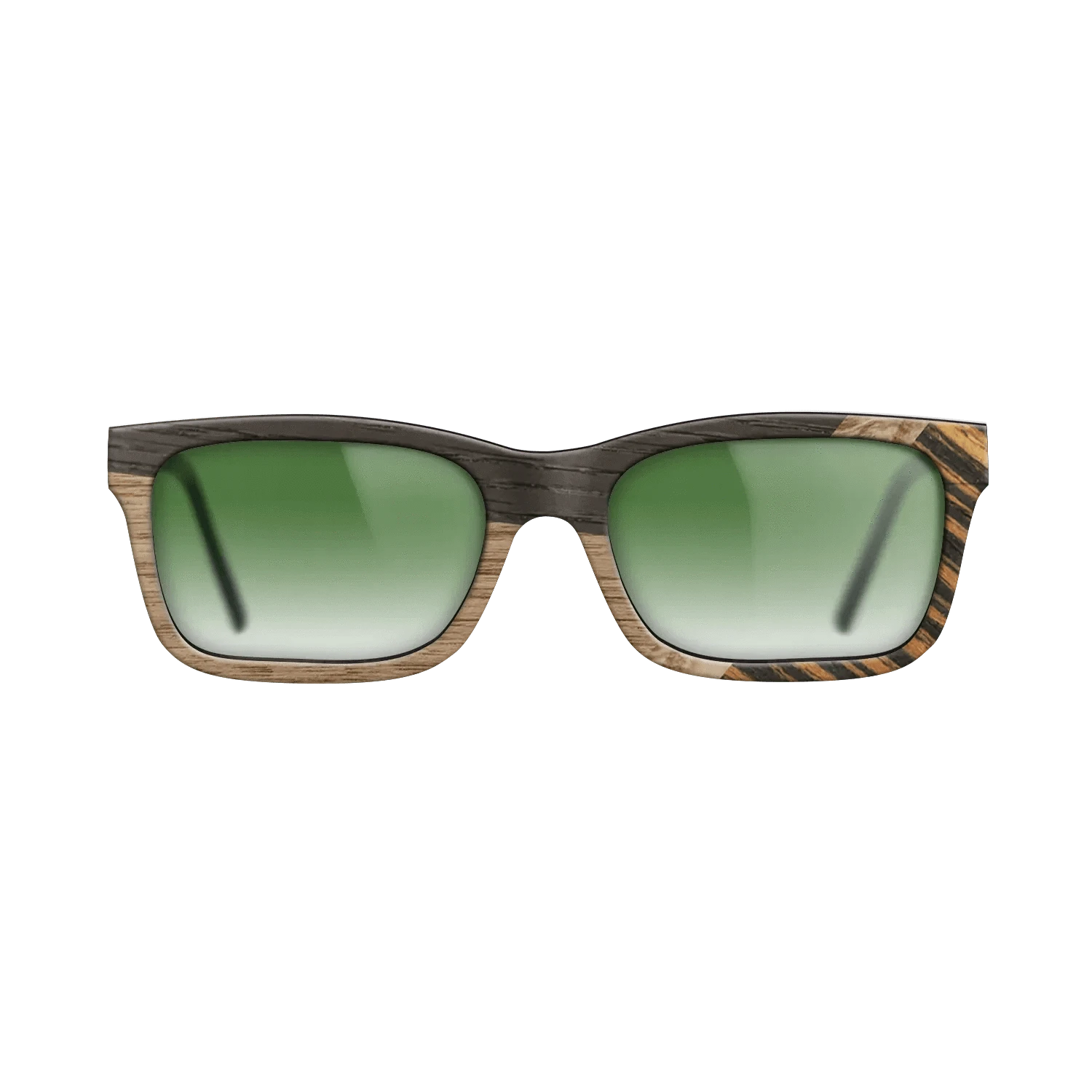 Italian Ebony,Wenge,Fumed Oak,Walnut: Straight Grain,Olive Burl: Mosaic - The Sage - Rectangle - 1988 - SIRIS wood optic