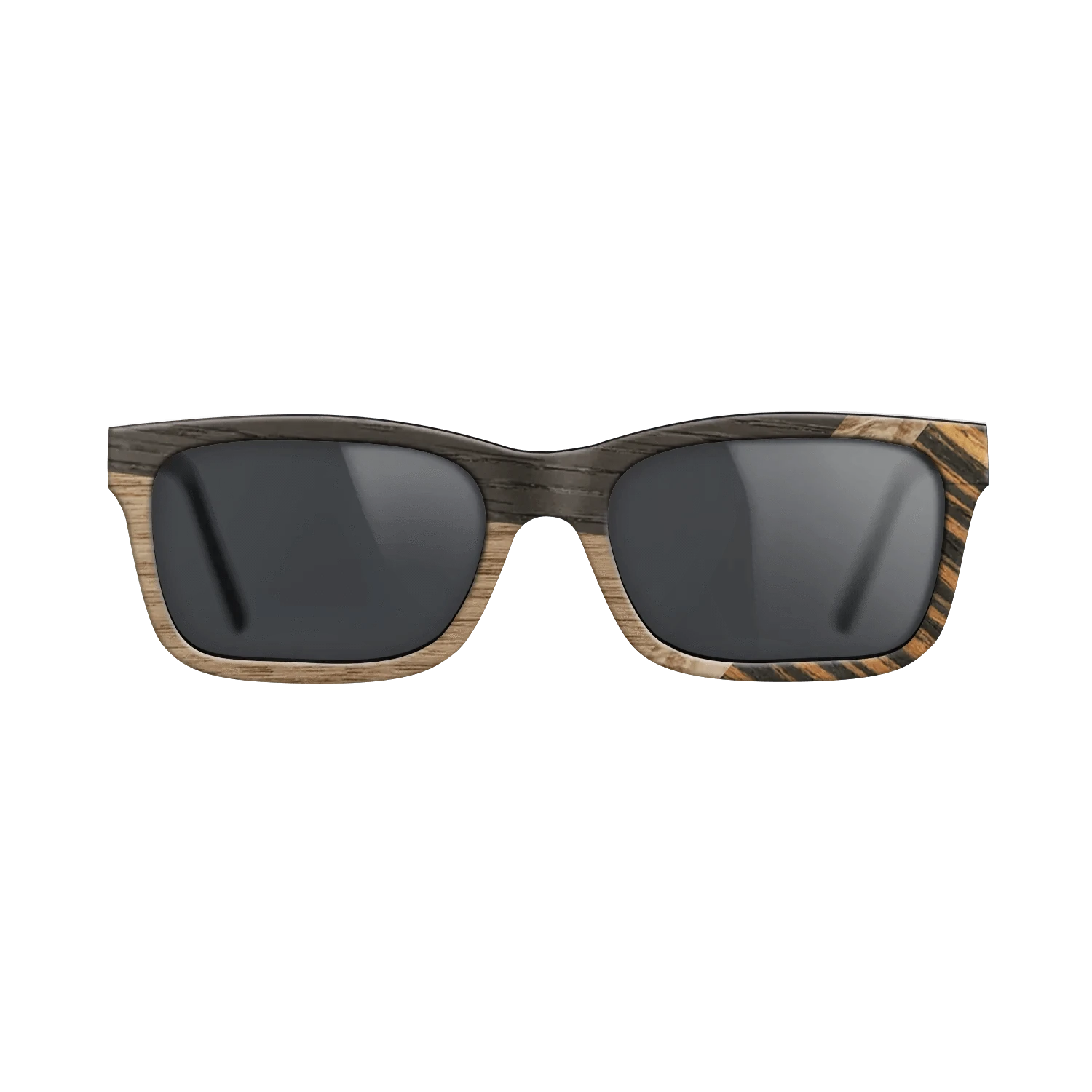 Italian Ebony,Wenge,Fumed Oak,Walnut: Straight Grain,Olive Burl: Mosaic - The Sage - Rectangle - 1988 - SIRIS wood optic
