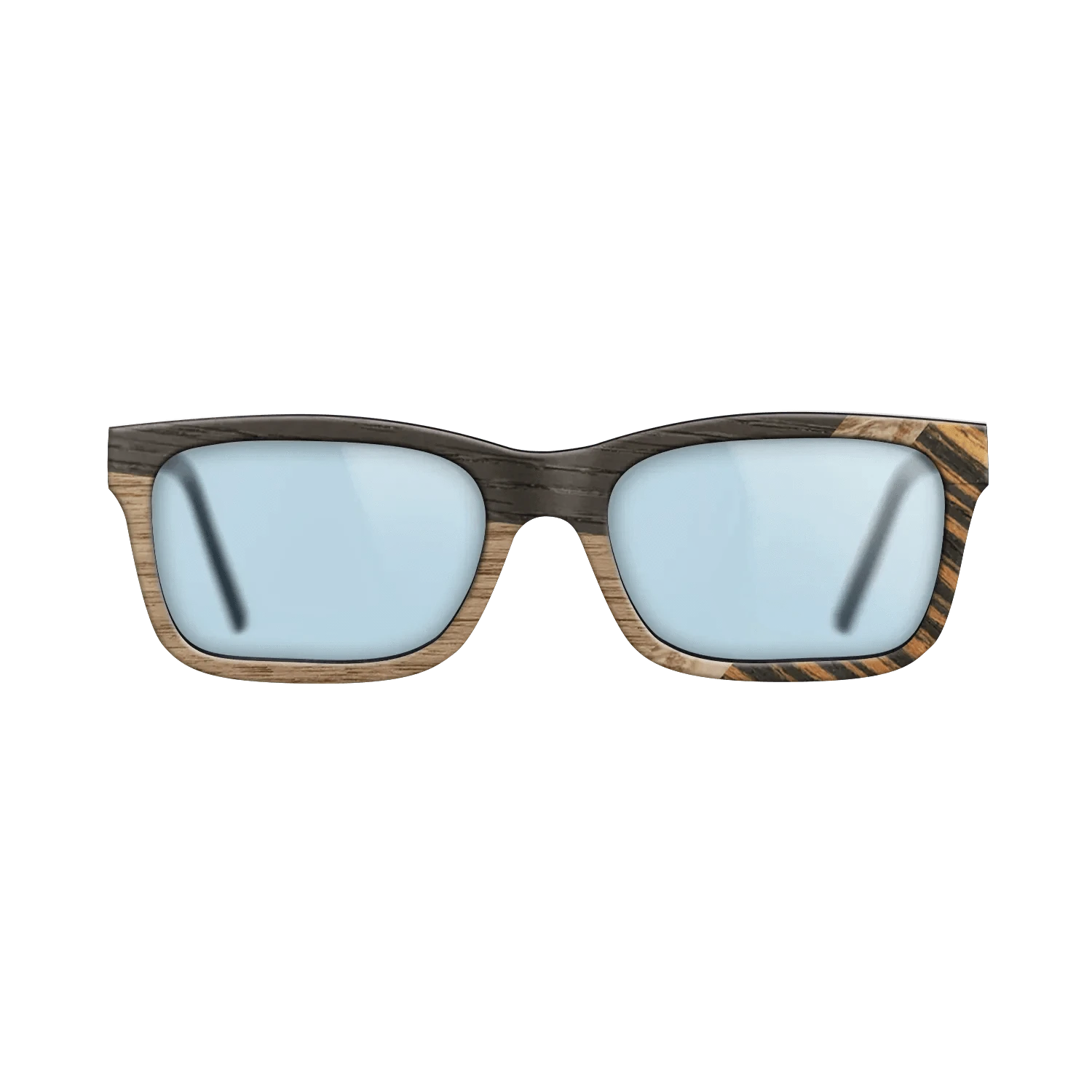 Italian Ebony,Wenge,Fumed Oak,Walnut: Straight Grain,Olive Burl: Mosaic - The Sage - Rectangle - 1988 - SIRIS wood optic