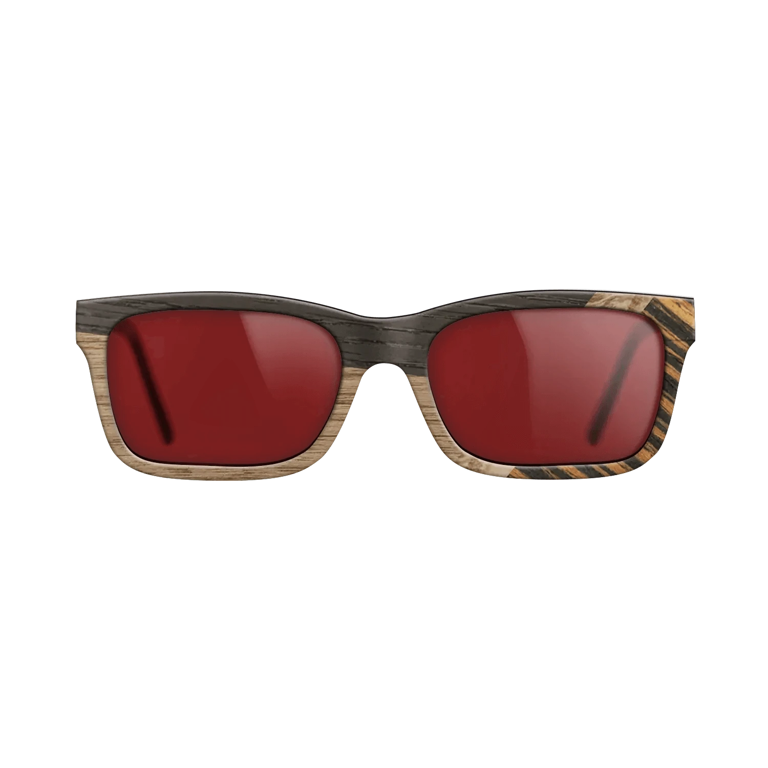 Italian Ebony,Wenge,Fumed Oak,Walnut: Straight Grain,Olive Burl: Mosaic - The Sage - Rectangle - 1988 - SIRIS wood optic