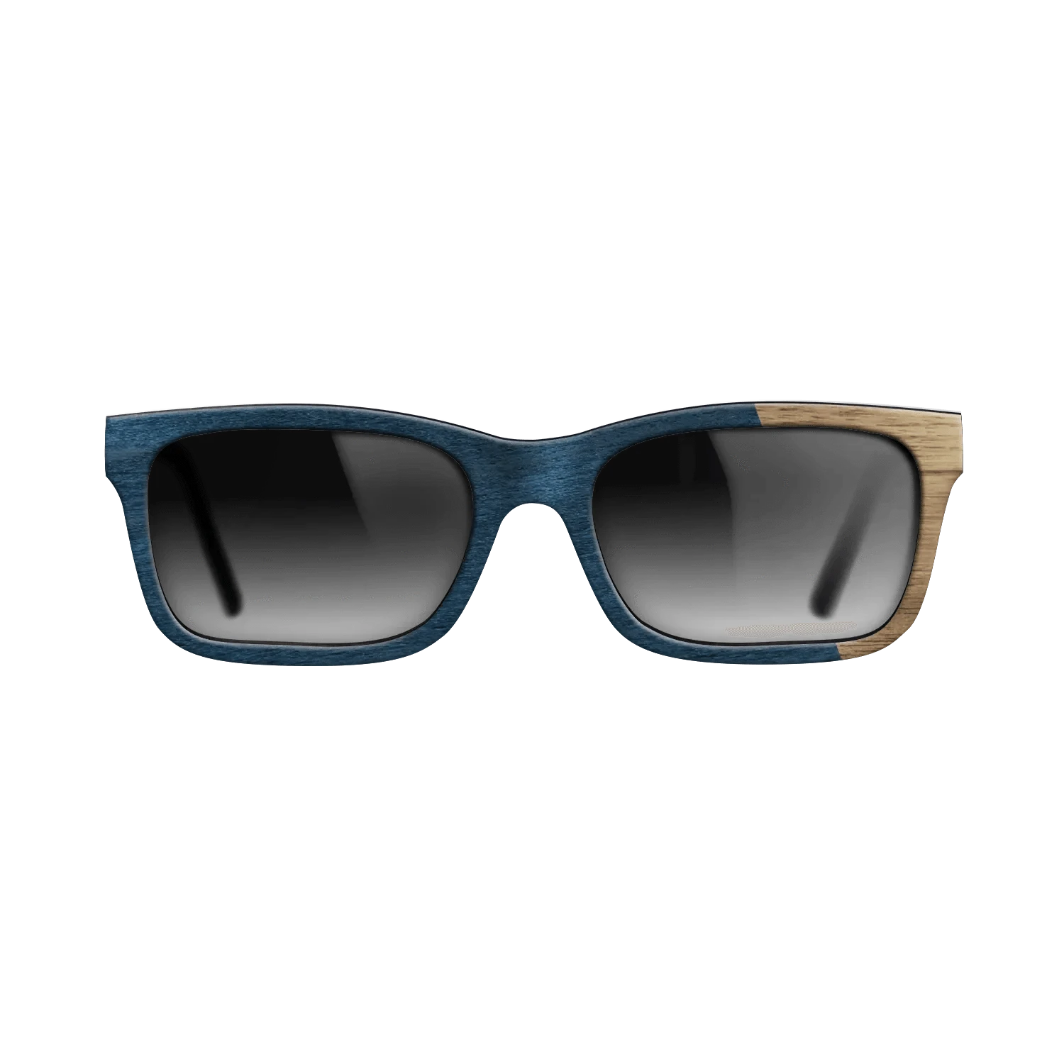 NavyBlue Poplar Angled Walnut - The Sage - Rectangle - 2104  - Chroma - SIRIS wood optic