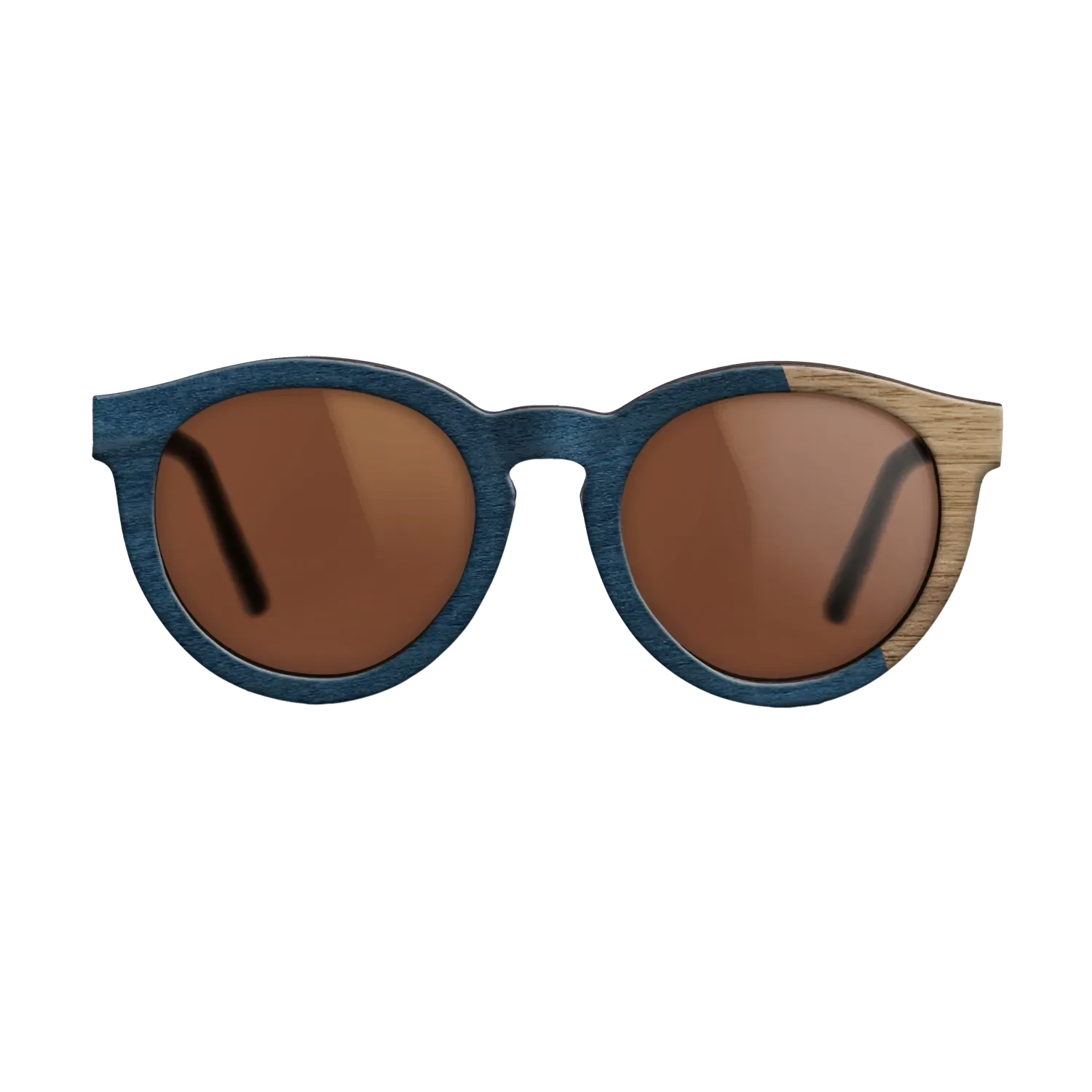 NavyBlue Poplar Angled Walnut - The Rebel - Round - 2104  - Chroma - SIRIS wood optic