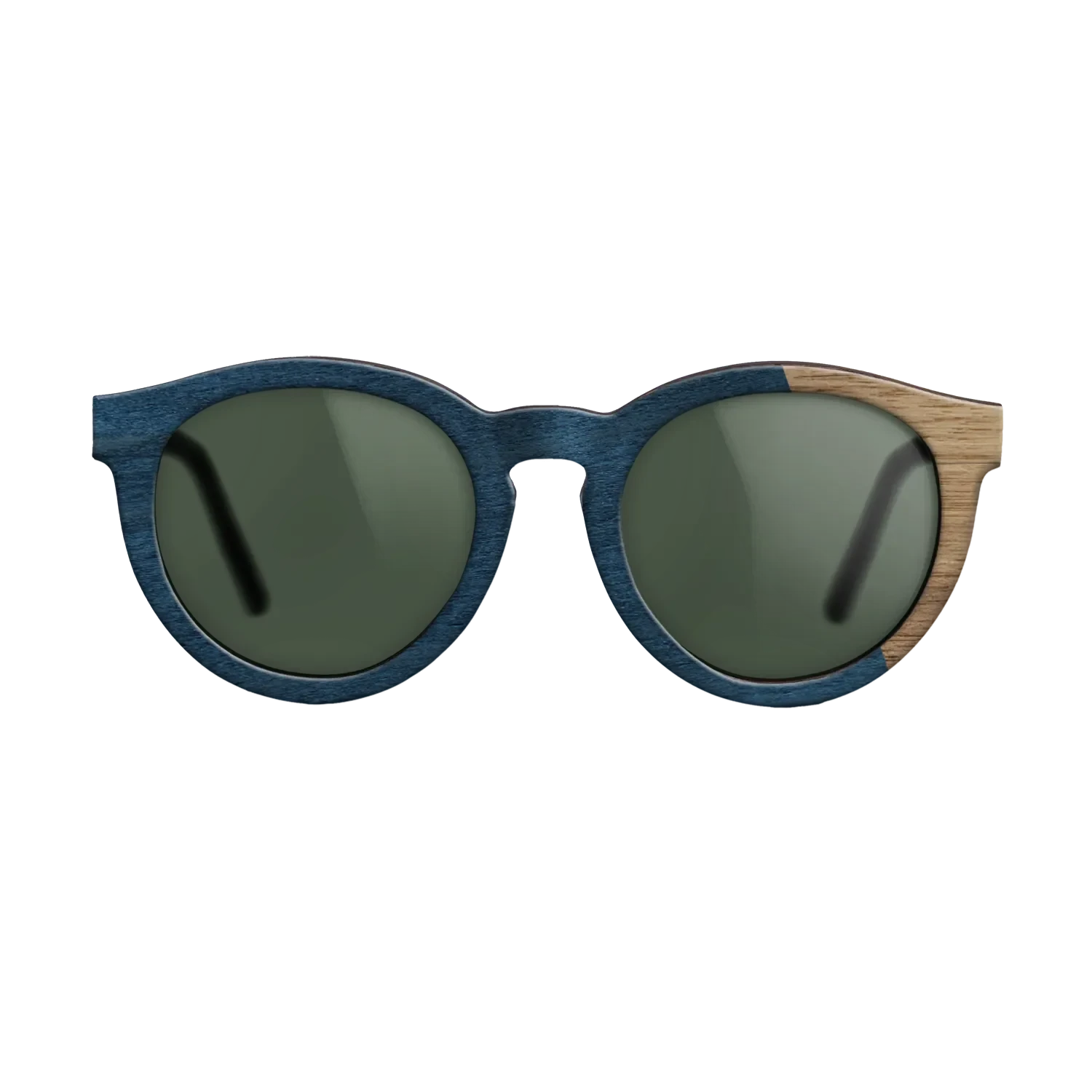 NavyBlue Poplar Angled Walnut - The Rebel - Round - 2104  - Chroma - SIRIS wood optic