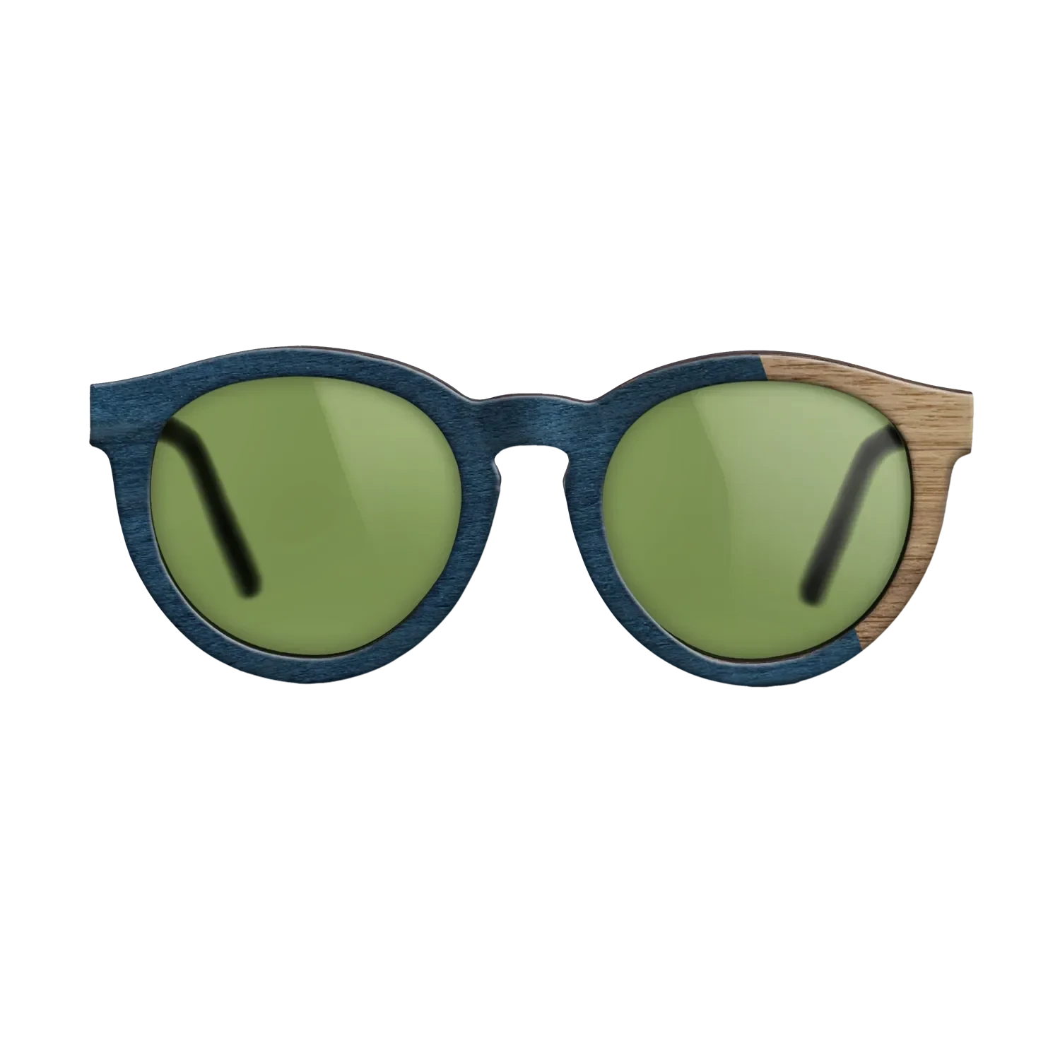 NavyBlue Poplar Angled Walnut - The Rebel - Round - 2104  - Chroma - SIRIS wood optic