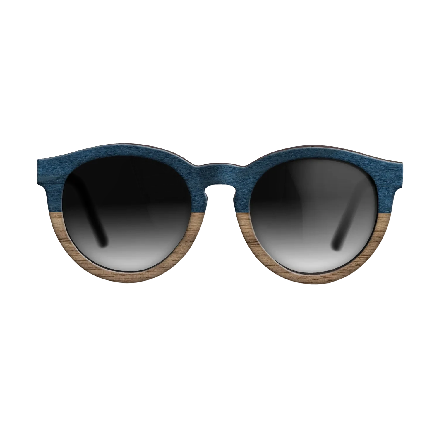 NavyBlue Poplar Tophalf Walnut - The Rebel - Round - 2103  - Chroma - SIRIS wood optic