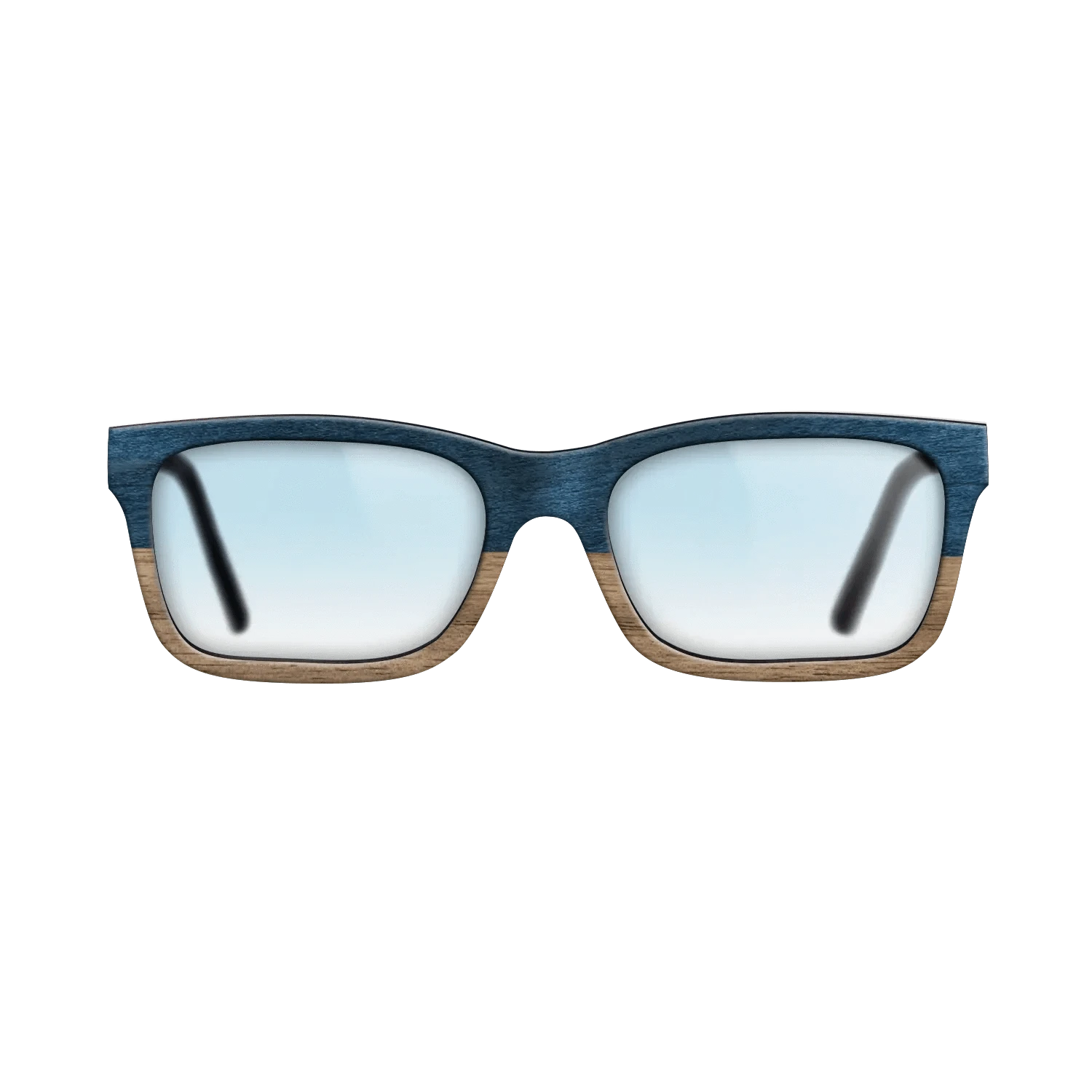 NavyBlue Poplar Tophalf Walnut - The Sage - Rectangle - 2103  - Chroma - SIRIS wood optic