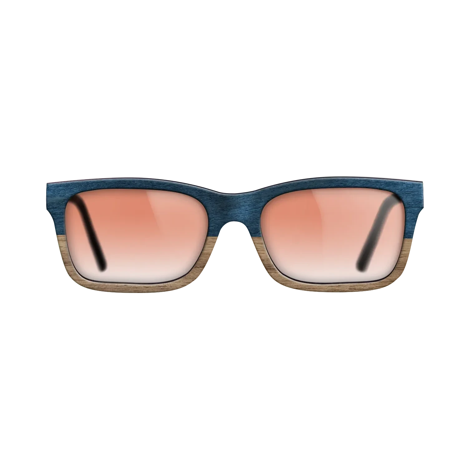 NavyBlue Poplar Tophalf Walnut - The Sage - Rectangle - 2103  - Chroma - SIRIS wood optic