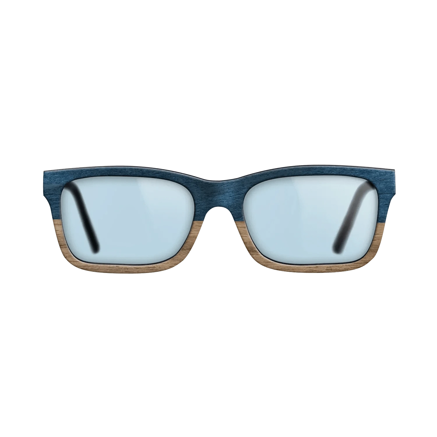 NavyBlue Poplar Tophalf Walnut - The Sage - Rectangle - 2103  - Chroma - SIRIS wood optic