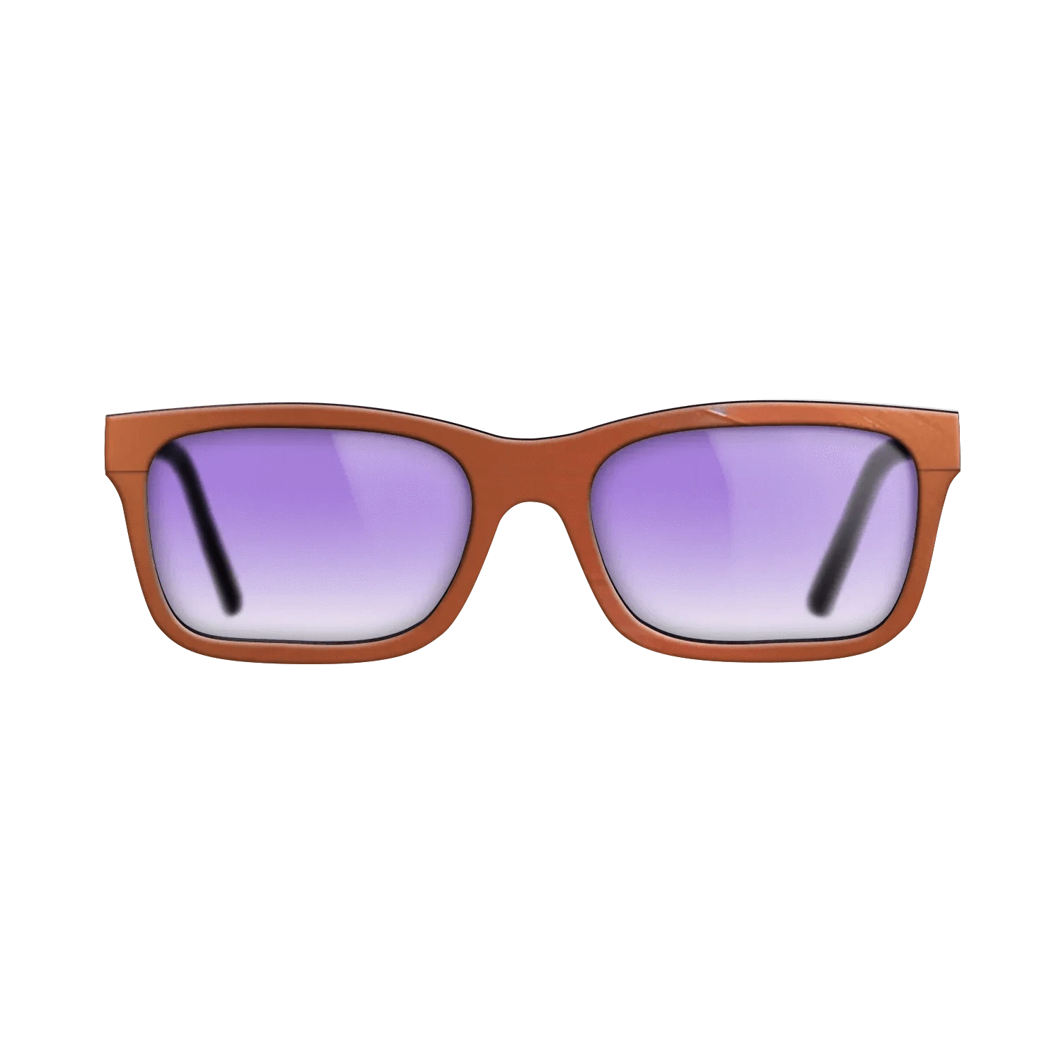 Orange Vinyl Front Walnut - The Sage - Rectangle - 2204 - SIRIS wood optic