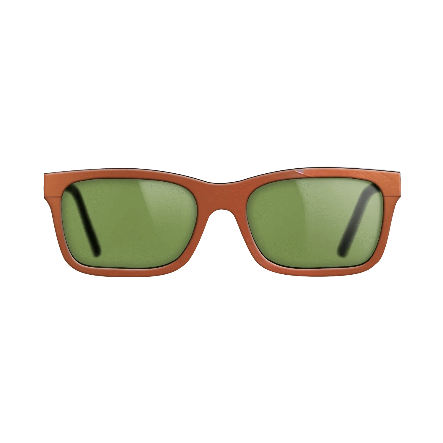 Orange Vinyl Front Walnut - The Sage - Rectangle - 2204 - SIRIS wood optic