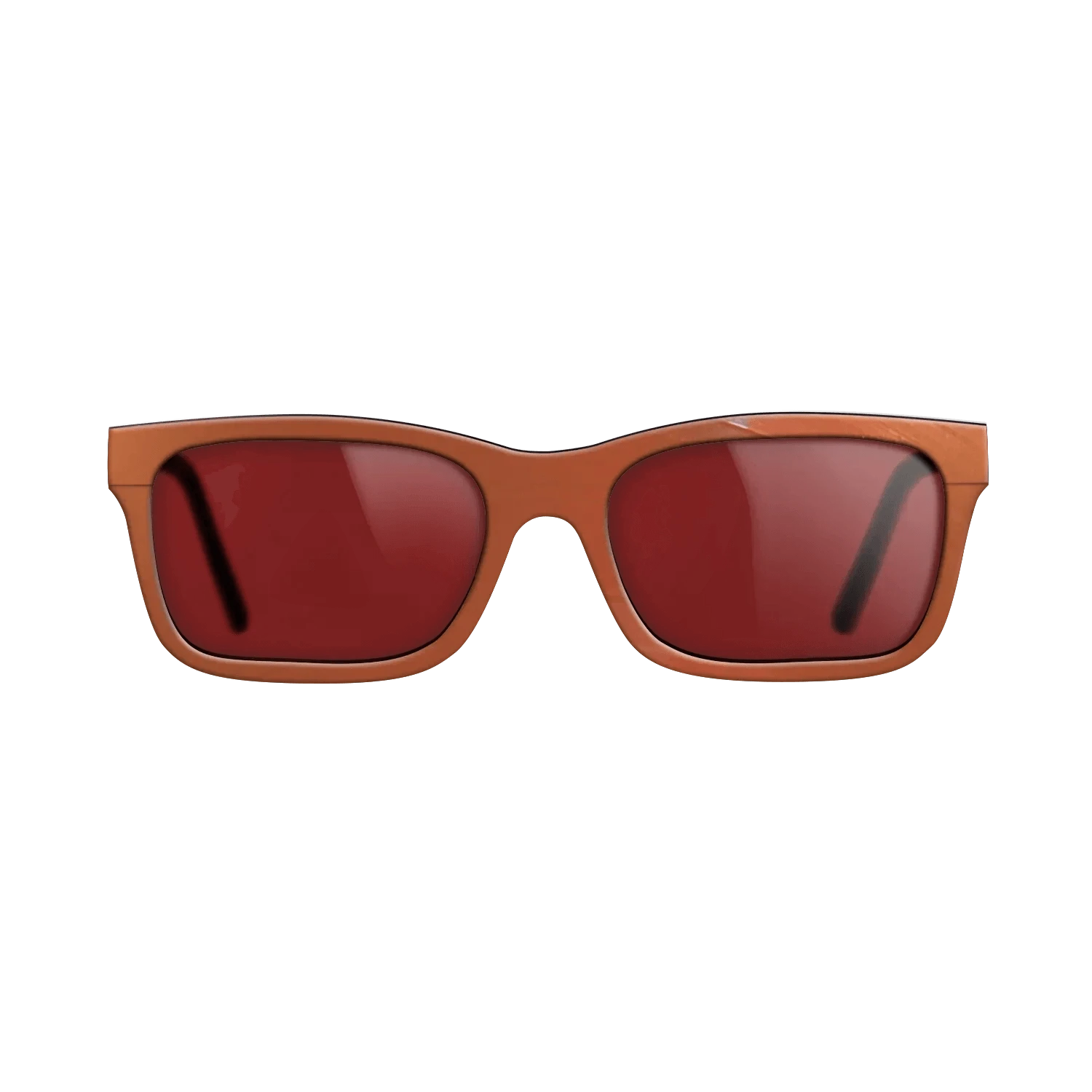 Orange Vinyl Front Walnut - The Sage - Rectangle - 2204 - SIRIS wood optic