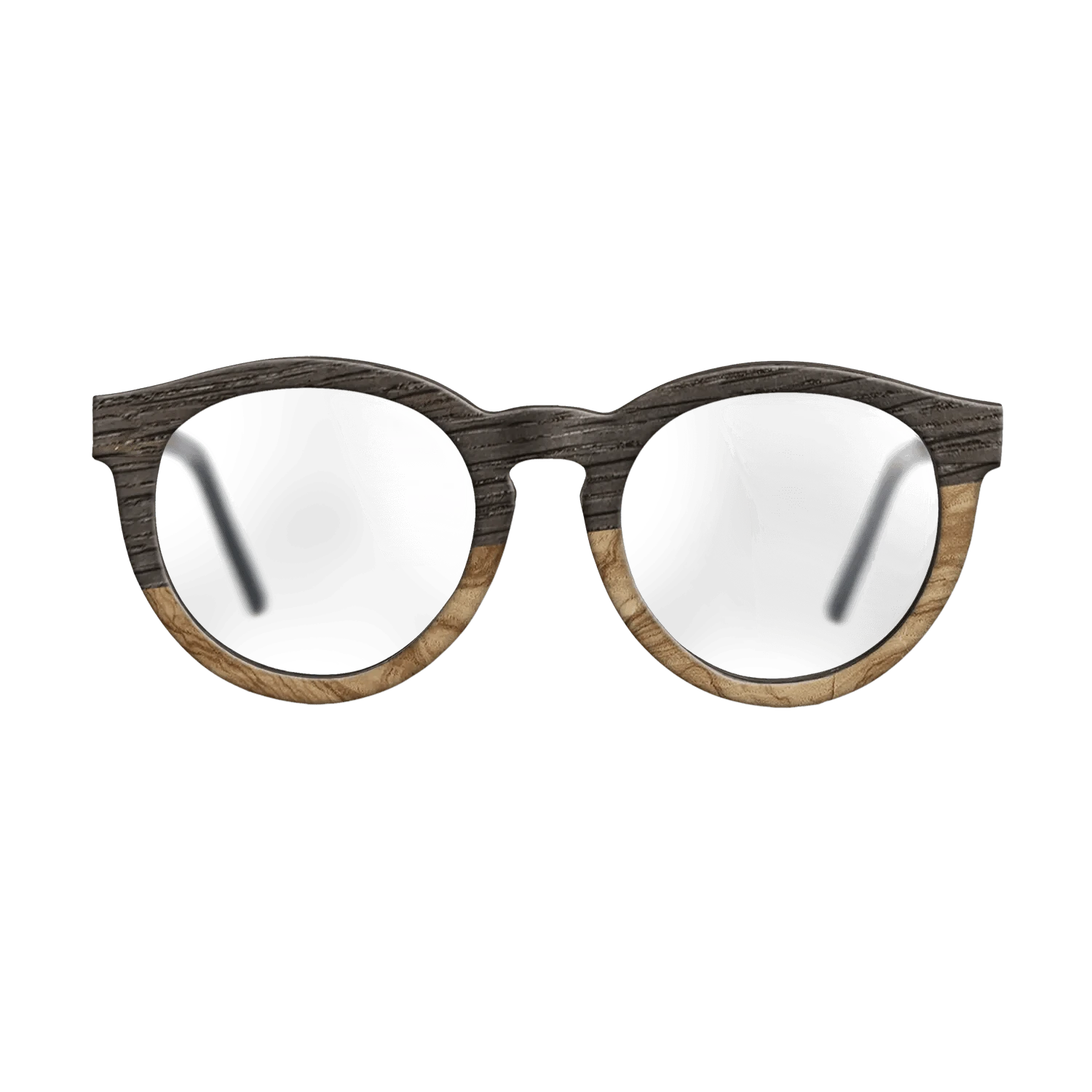 Olive Burl,Fumed Oak,Kingwood: Geometric - The Rebel - Round - SIRIS wood optic
