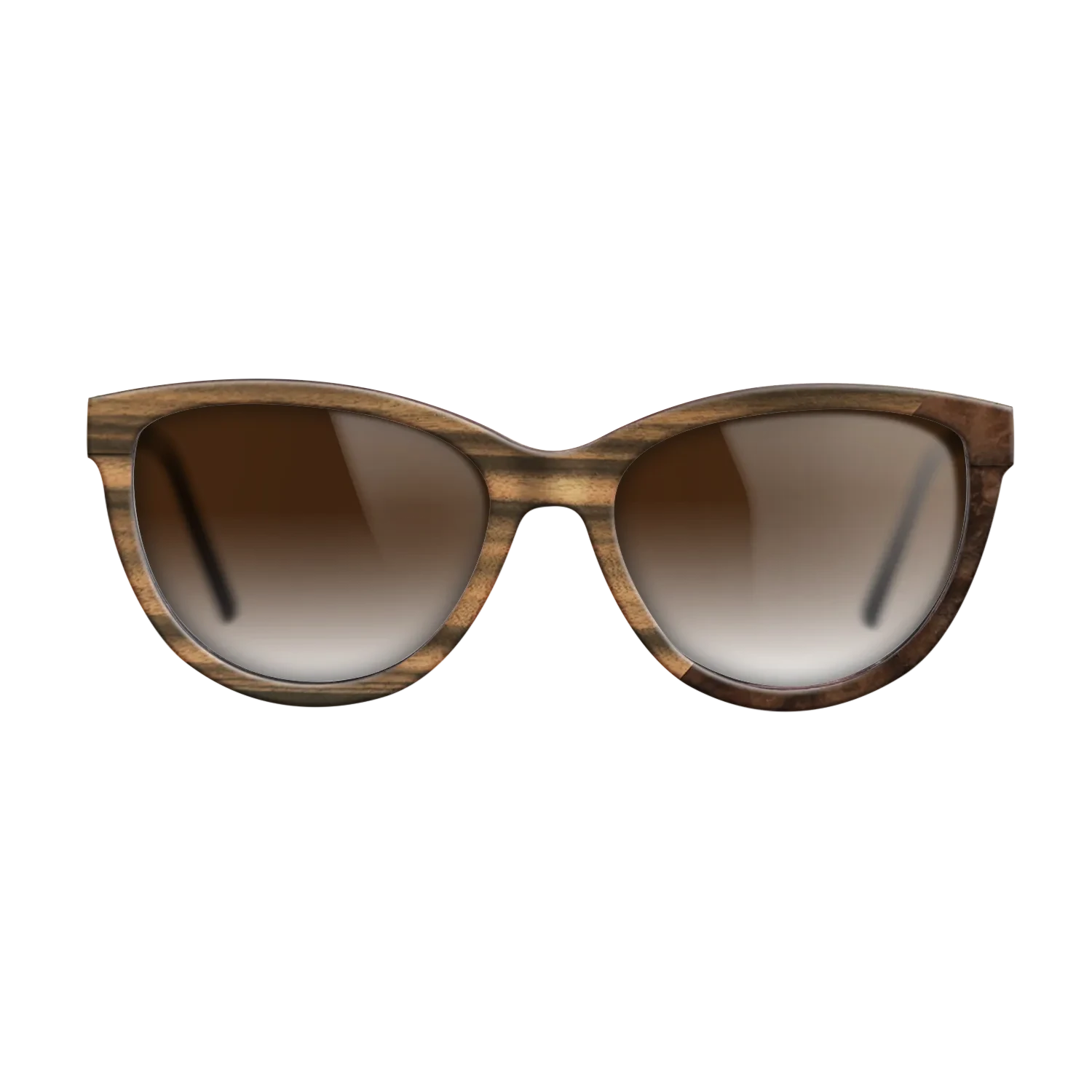 Walnut Burl,Fumed Oak,Louro Preto: Angle Cut - The Maiden - Cat - SIRIS wood optic