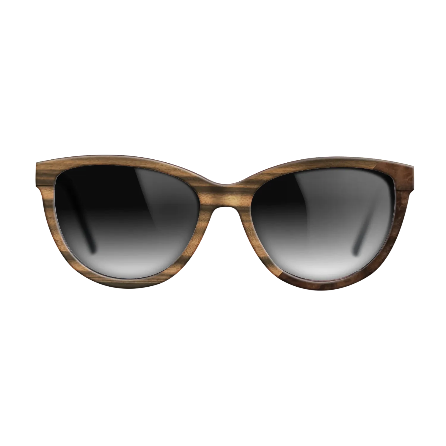 Walnut Burl,Fumed Oak,Louro Preto: Angle Cut - The Maiden - Cat - SIRIS wood optic