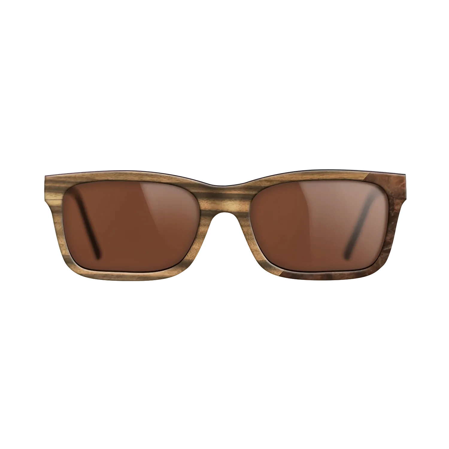 Walnut Burl,Fumed Oak,Louro Preto: Angle Cut - The Sage - Block - SIRIS wood optic
