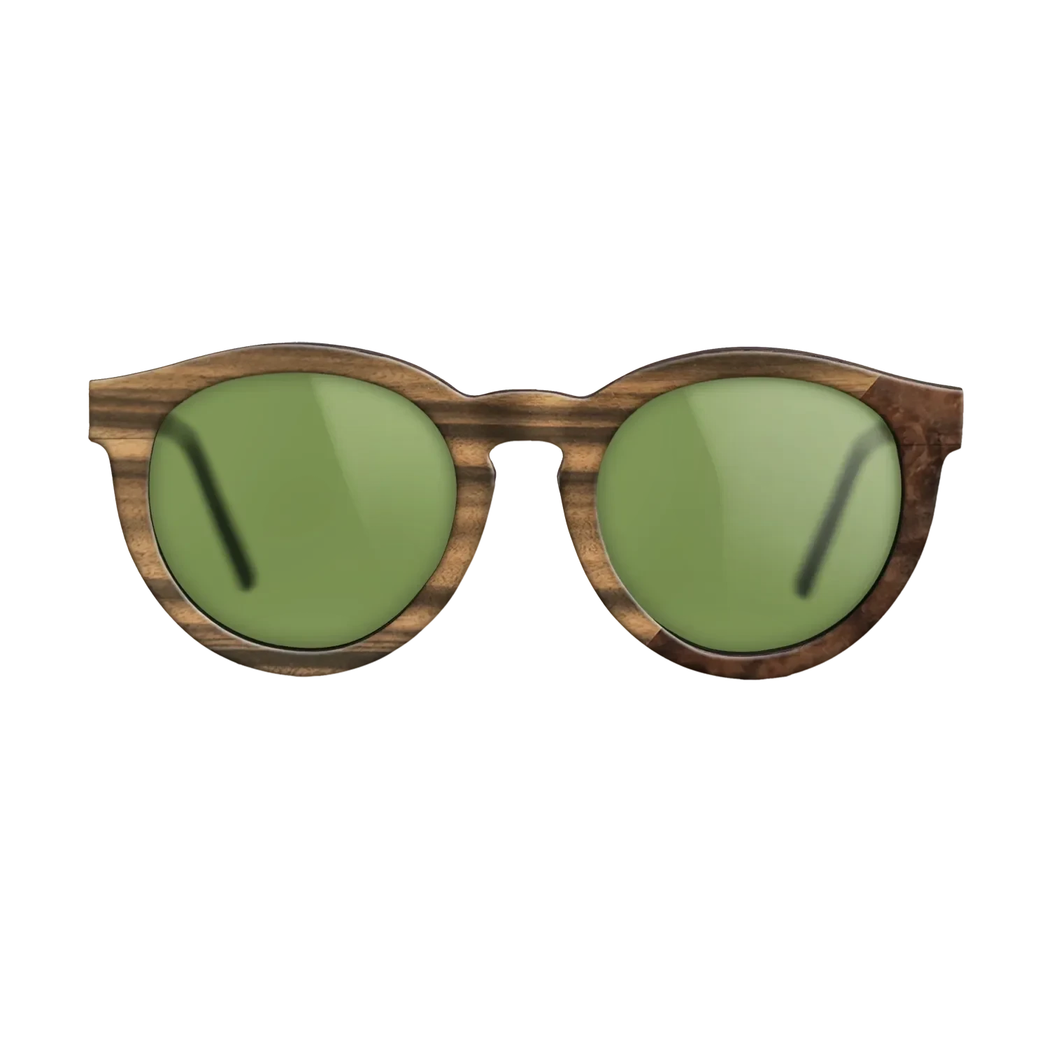 Walnut Burl,Fumed Oak,Louro Preto: Angle Cut - The Rebel - Round - SIRIS wood optic