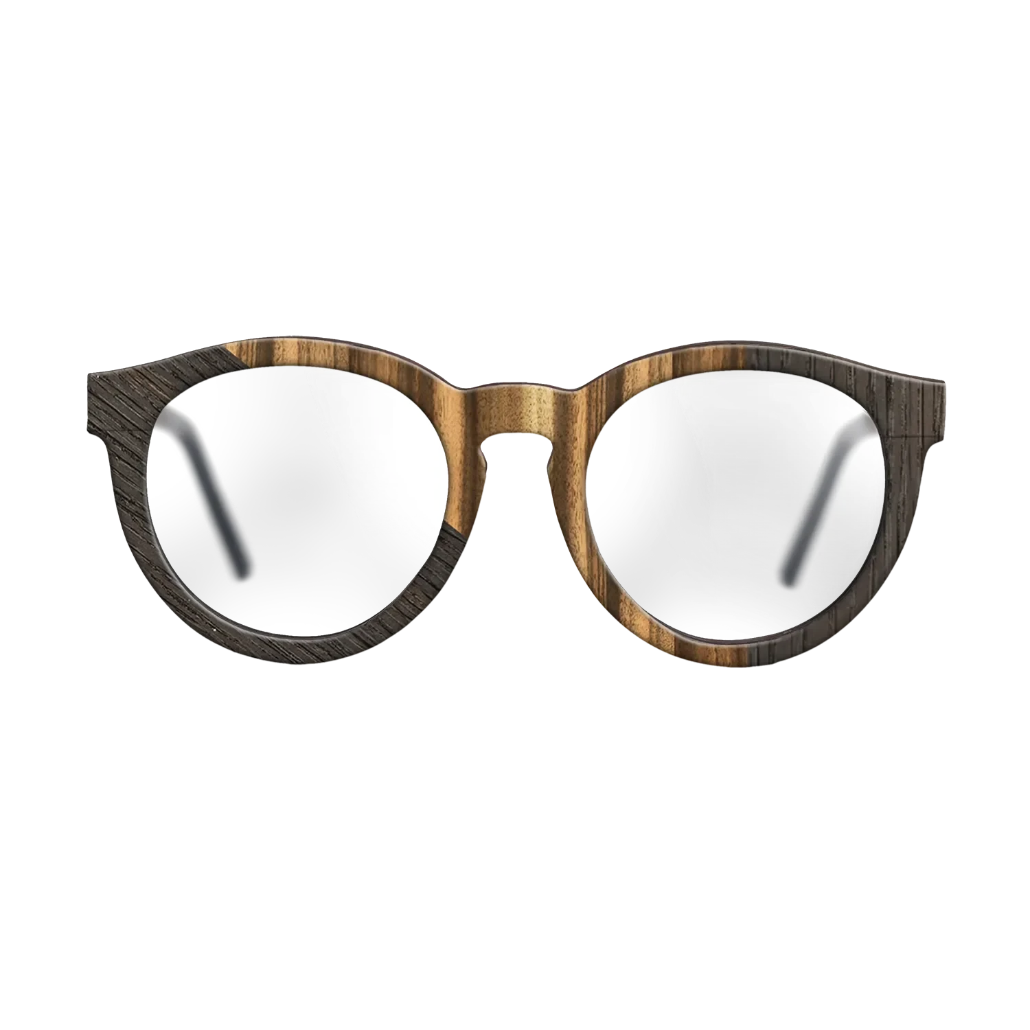 Louro Preto,Poplar Dyed: Red,Fumed Oak: Geometric - The Rebel - Round - SIRIS wood optic