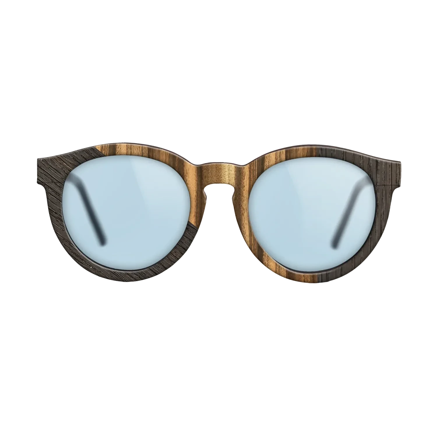 Louro Preto,Poplar Dyed: Red,Fumed Oak: Geometric - The Rebel - Round - SIRIS wood optic