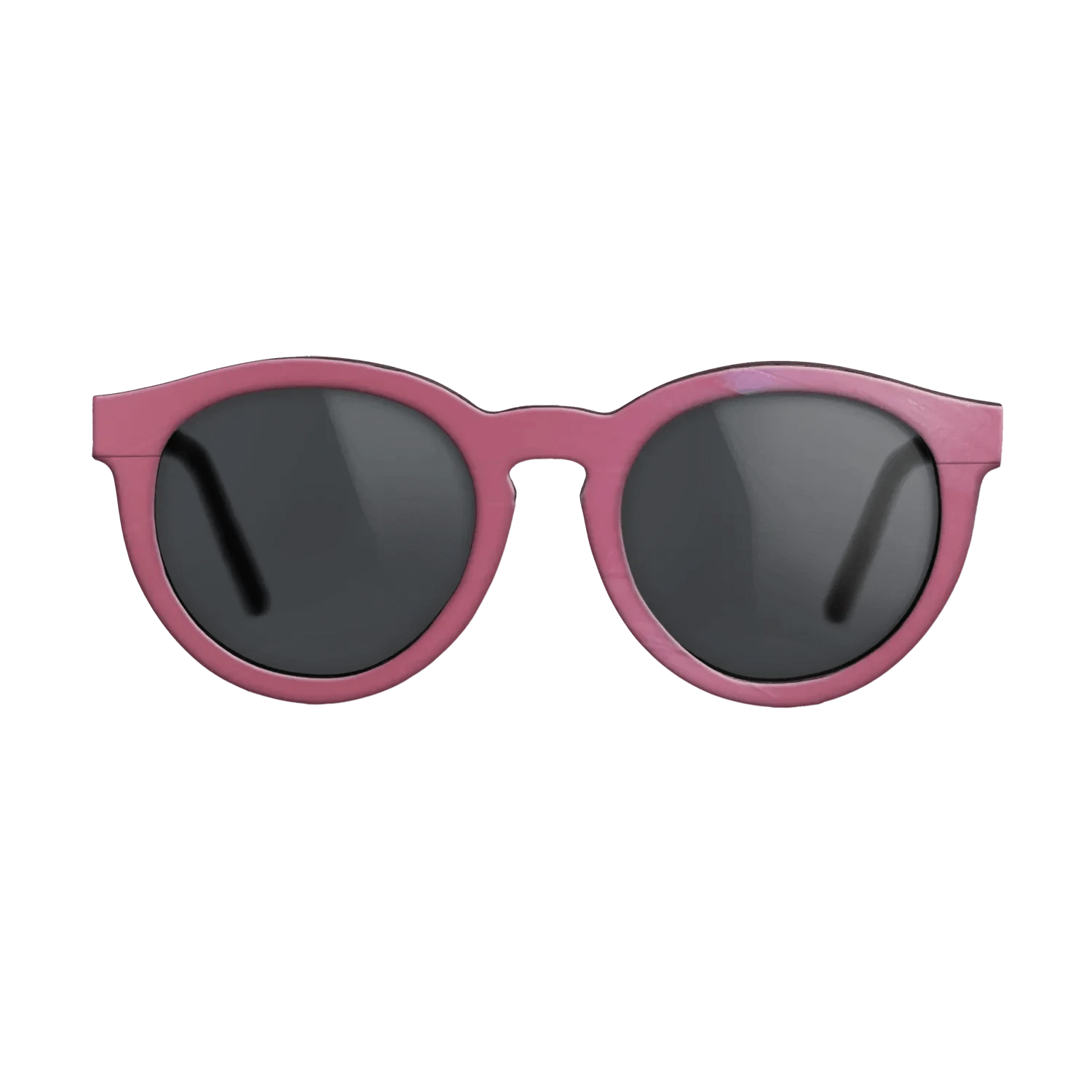 Pink Vinyl Front Walnut - The Rebel - Round - 2197 - SIRIS wood optic