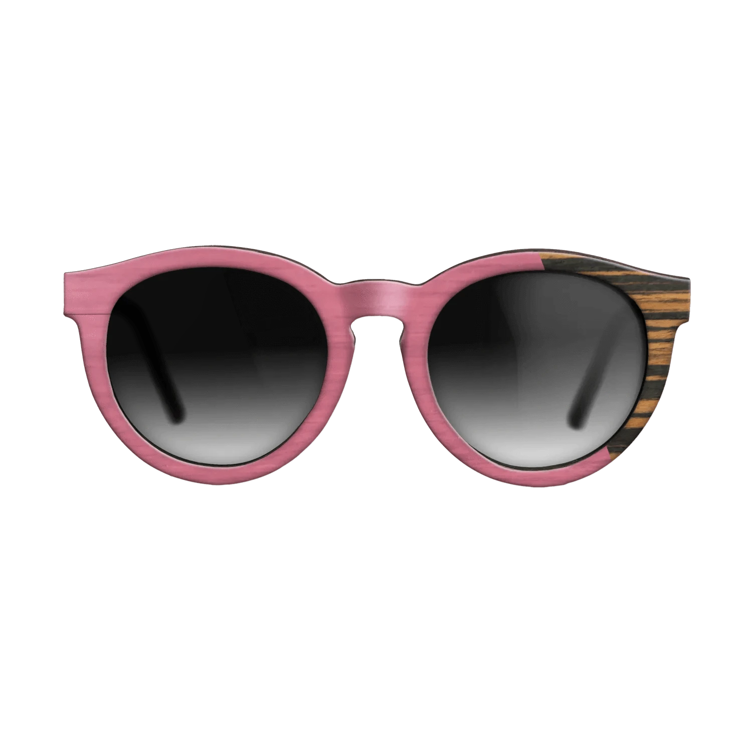 Pink Poplar Angle Italian Ebony - The Rebel - Round - 2138  - Chroma - SIRIS wood optic