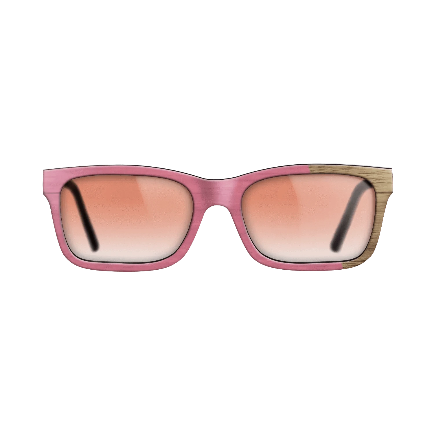Pink Poplar Angle Walnut - The Sage - Rectangle - 2141  - Chroma - SIRIS wood optic