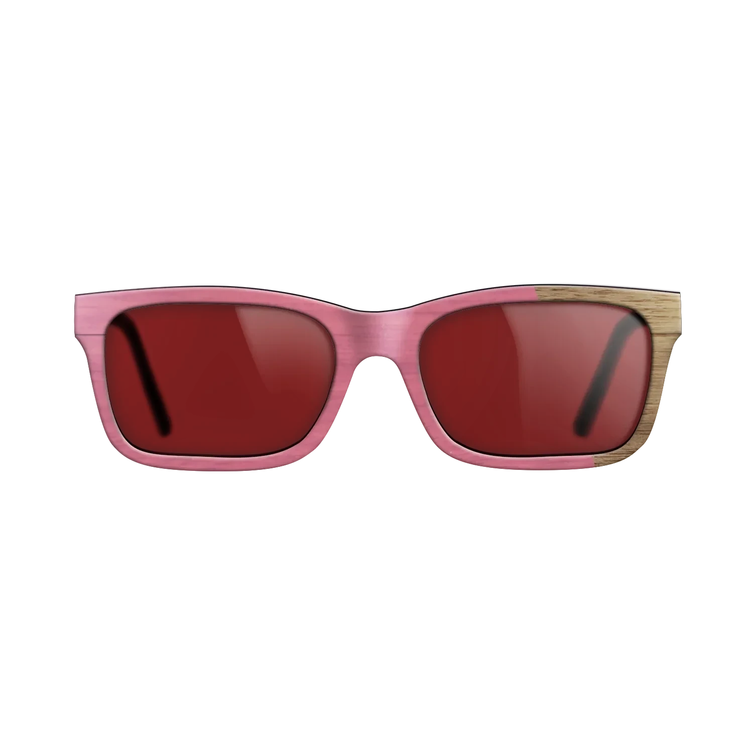 Pink Poplar Angle Walnut - The Sage - Rectangle - 2141  - Chroma - SIRIS wood optic
