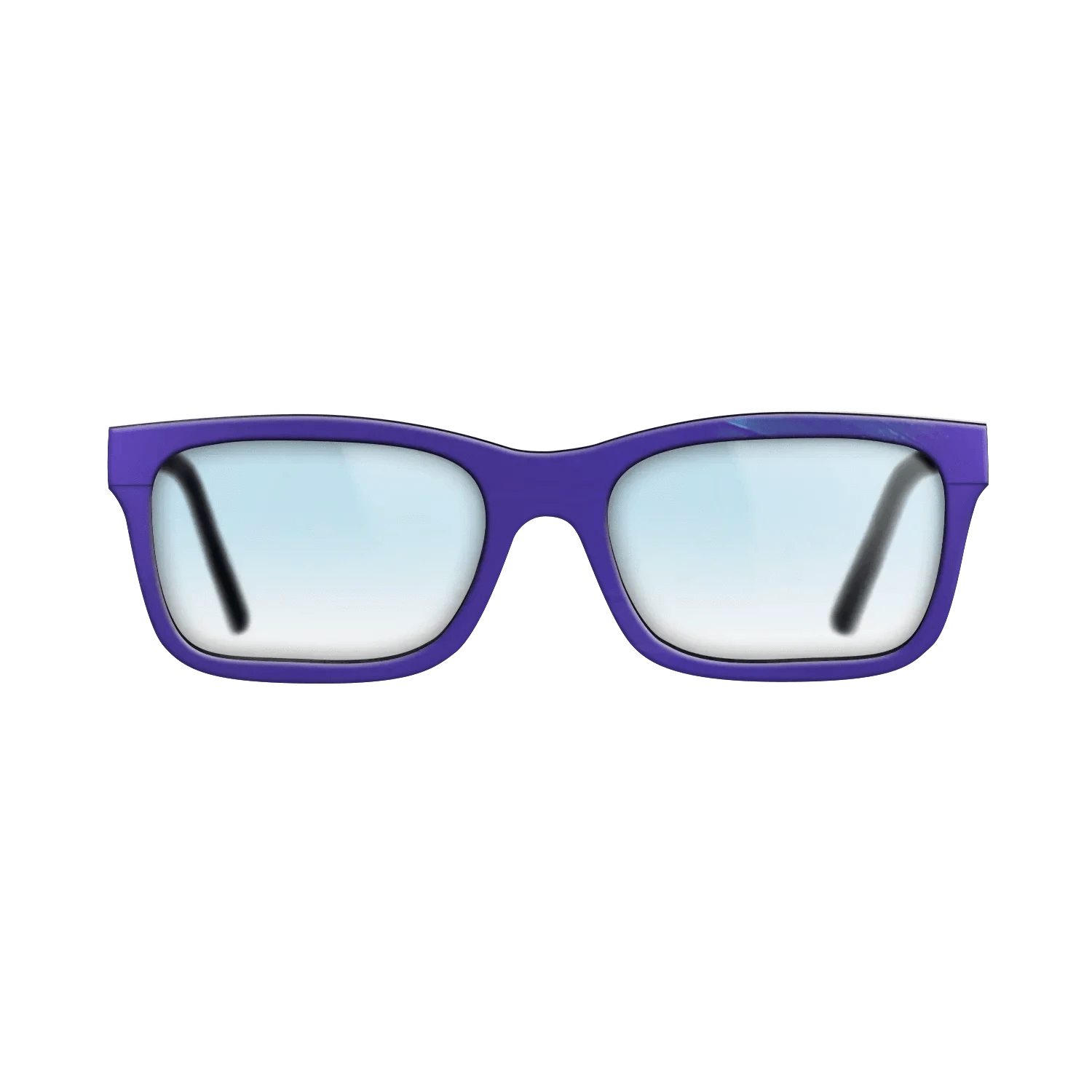 Purple Vinyl Front Walnut - The Sage - Rectangle - 2201 - SIRIS wood optic