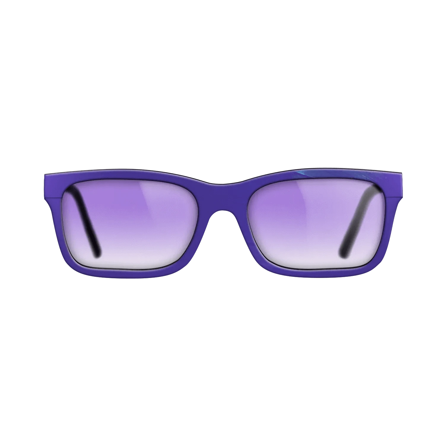 Purple Vinyl Front Walnut - The Sage - Rectangle - 2201 - SIRIS wood optic