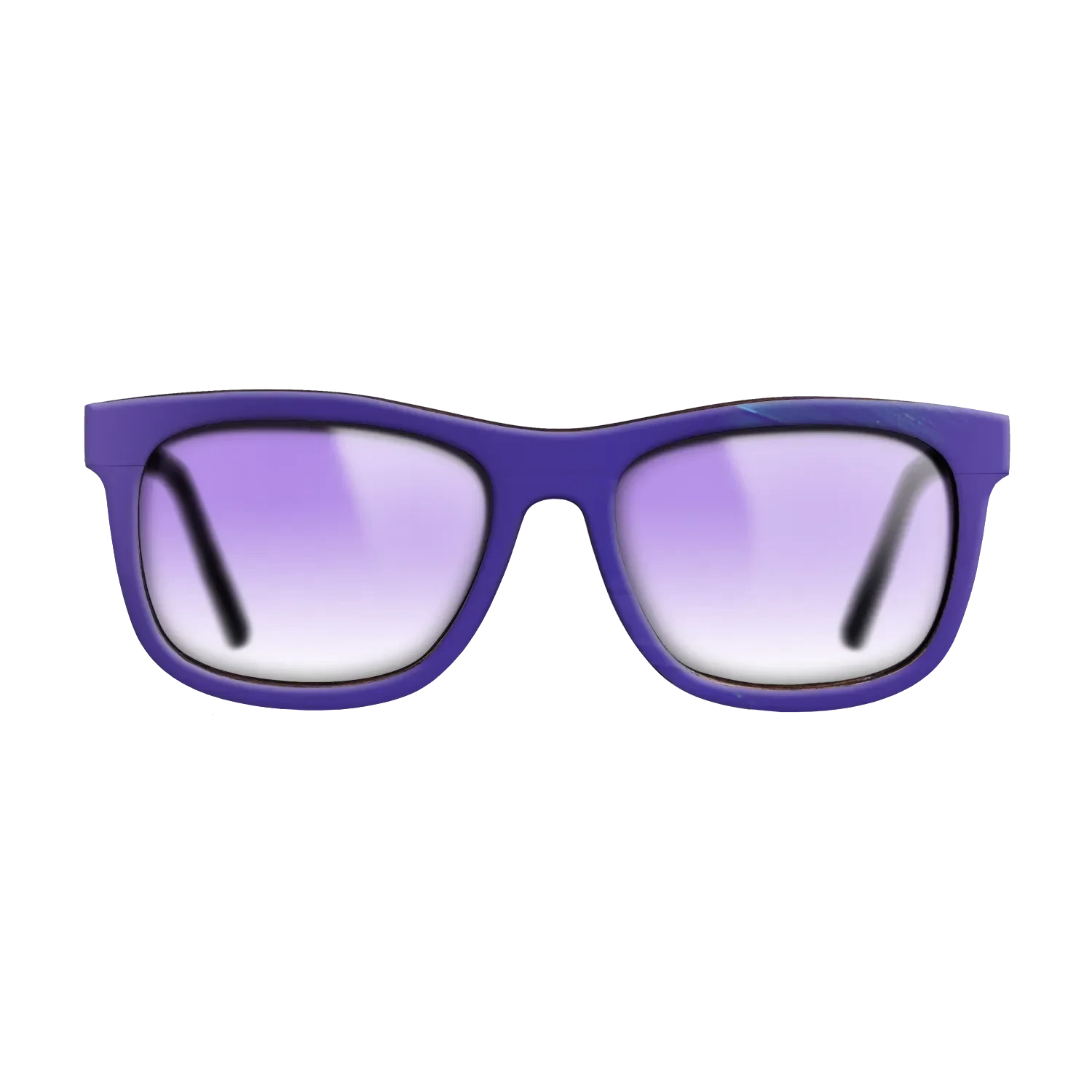 Purple Vinyl Front Walnut - The Hero - Square - 2201 - SIRIS wood optic