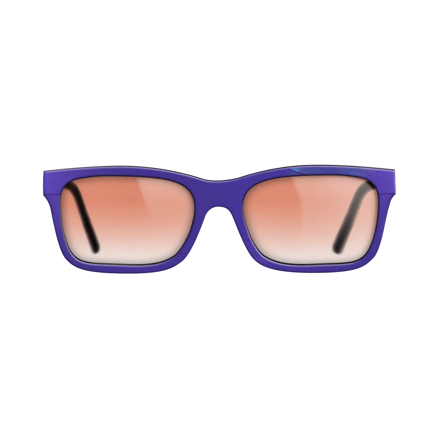 Purple Vinyl Front Walnut - The Sage - Rectangle - 2201 - SIRIS wood optic