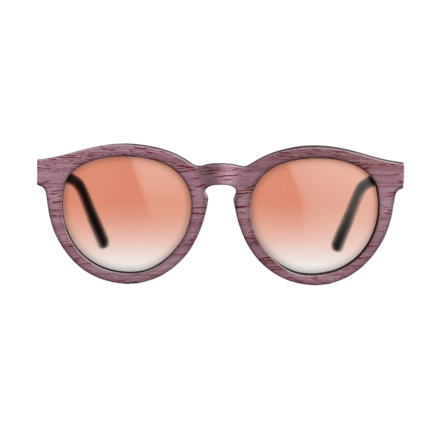 Purple Poplar Front BlackWalnut - The Rebel - Round - 2177  - Chroma - SIRIS wood optic