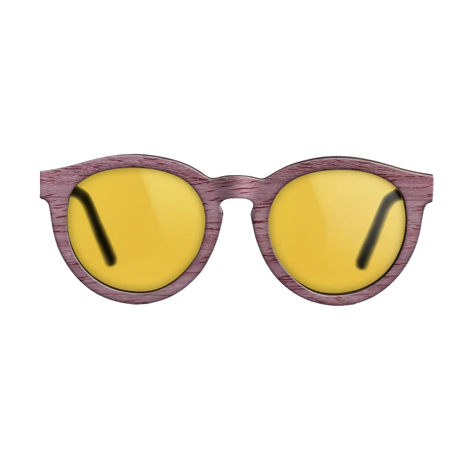 Purple Poplar Front BlackWalnut - The Rebel - Round - 2177  - Chroma - SIRIS wood optic