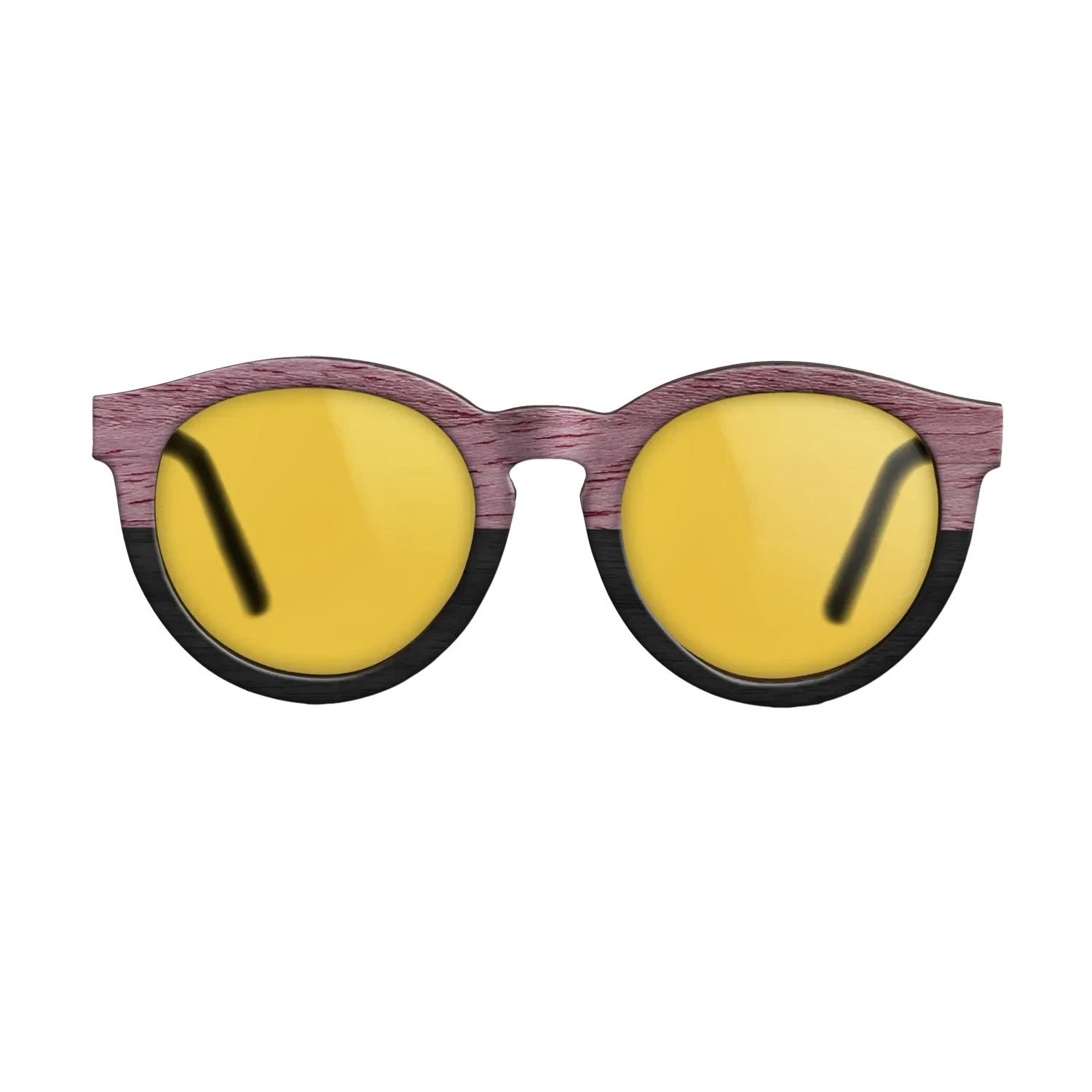 Purple Poplar Tophalf BlackWalnut - The Rebel - Round - 2092  - Chroma - SIRIS wood optic