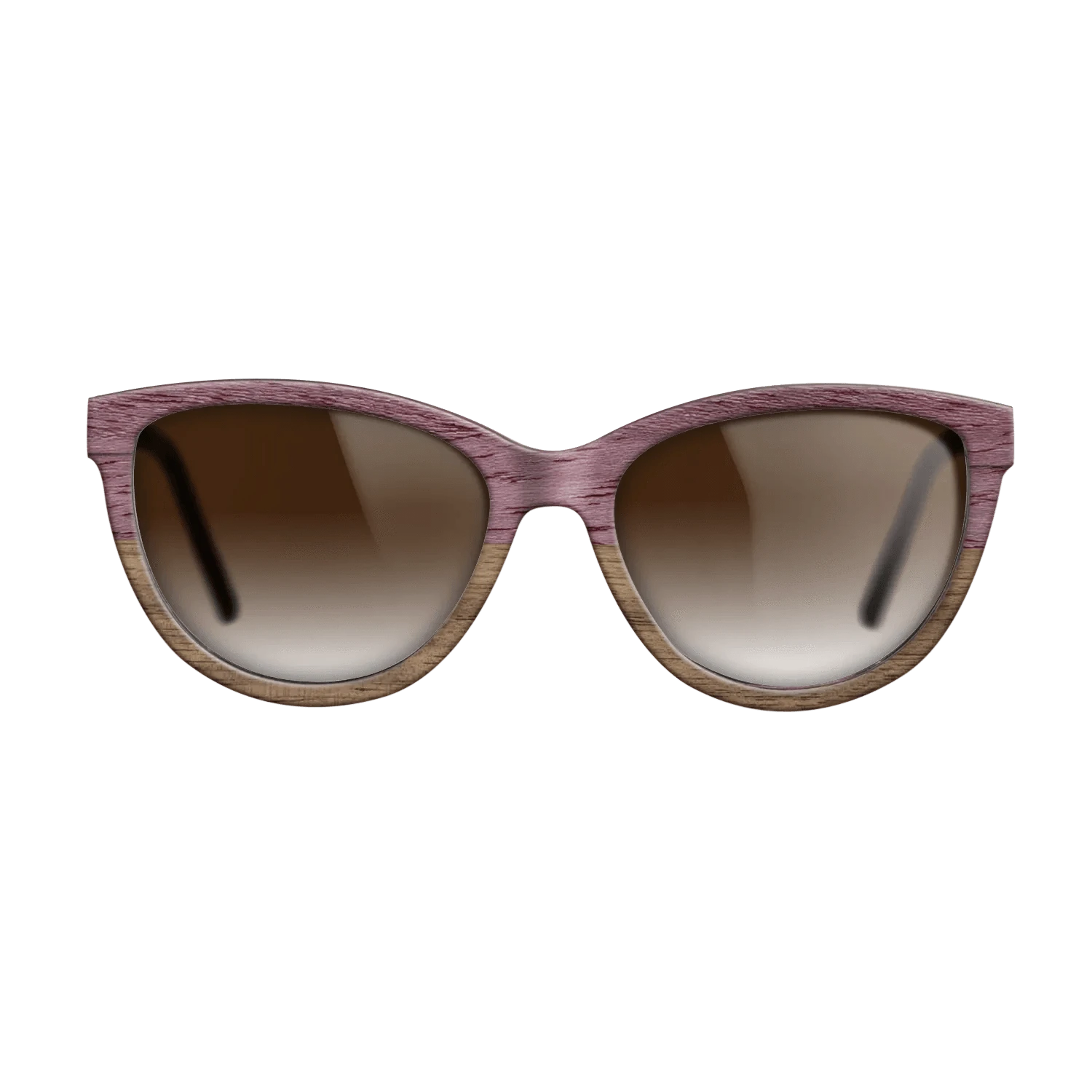 Purple Poplar Tophalf Walnut Straightgrain - The Maiden - Cat - 2096  - Chroma - SIRIS wood optic