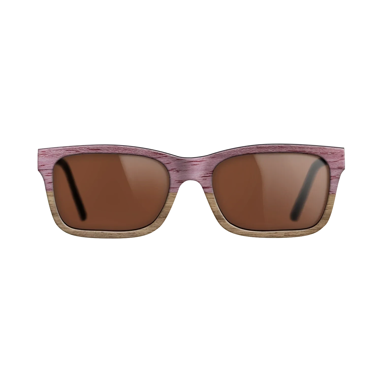 Purple Poplar Tophalf Walnut Straightgrain - The Sage - Rectangle - 2096  - Chroma - SIRIS wood optic