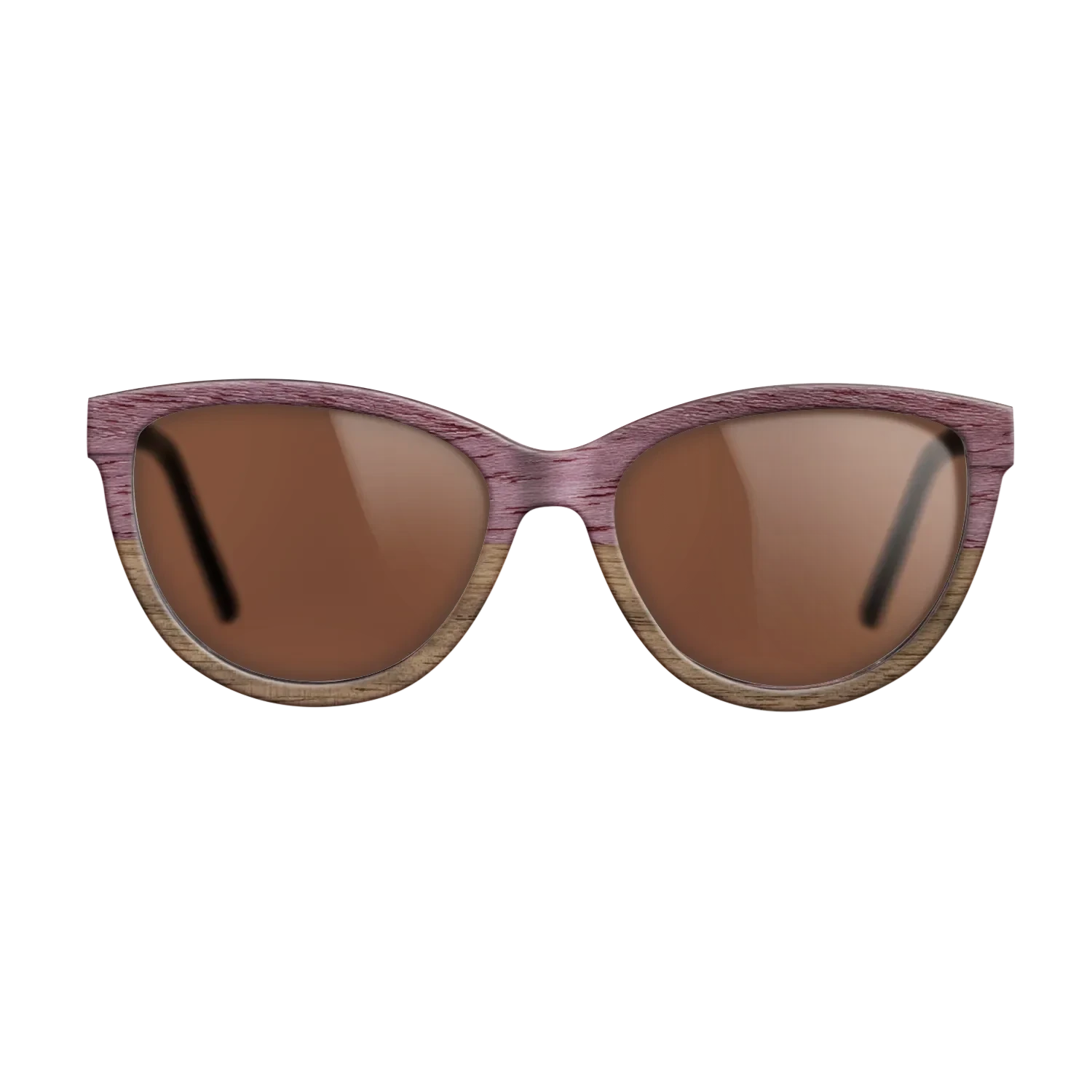 Purple Poplar Tophalf Walnut Straightgrain - The Maiden - Cat - 2096  - Chroma - SIRIS wood optic