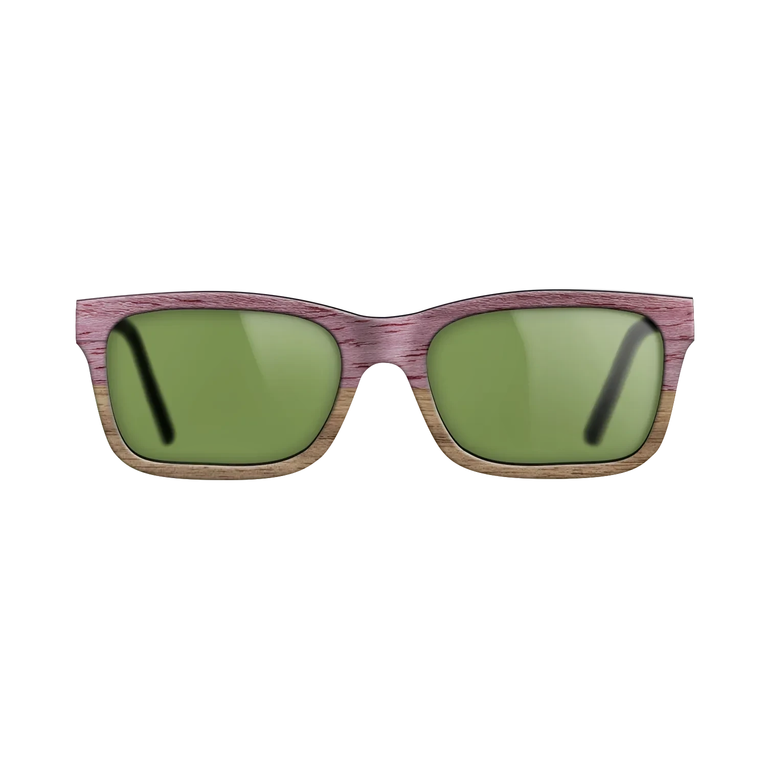 Purple Poplar Tophalf Walnut Straightgrain - The Sage - Rectangle - 2096  - Chroma - SIRIS wood optic