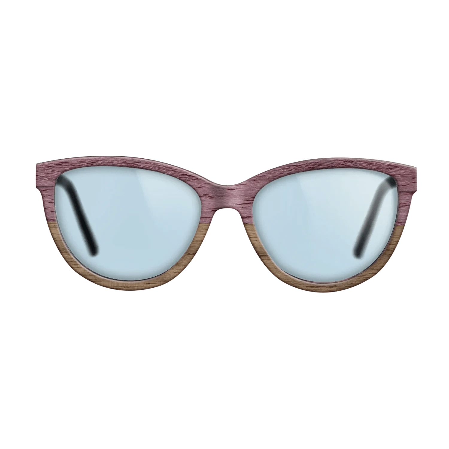 Purple Poplar Tophalf Walnut Straightgrain - The Maiden - Cat - 2096  - Chroma - SIRIS wood optic