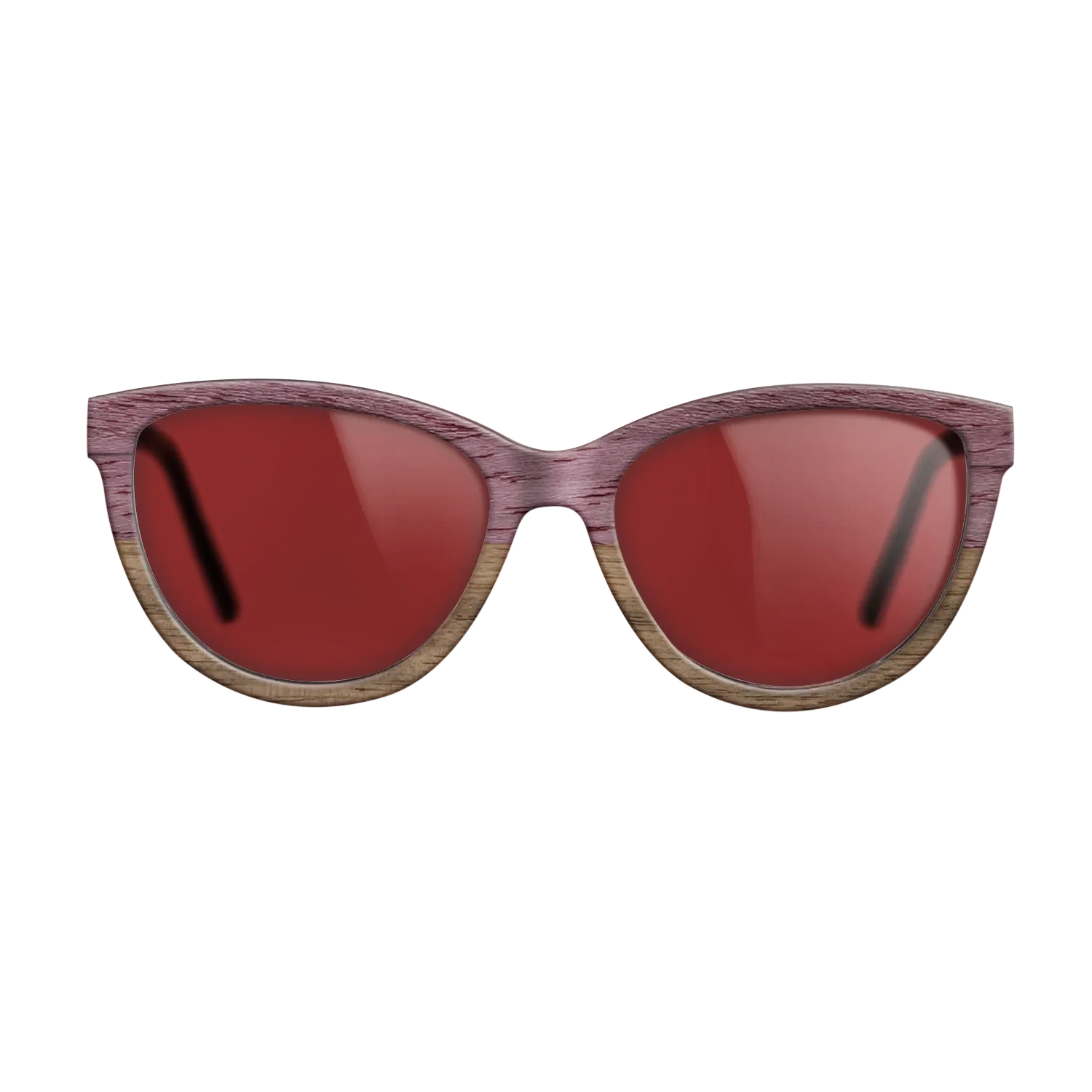 Purple Poplar Tophalf Walnut Straightgrain - The Maiden - Cat - 2096  - Chroma - SIRIS wood optic