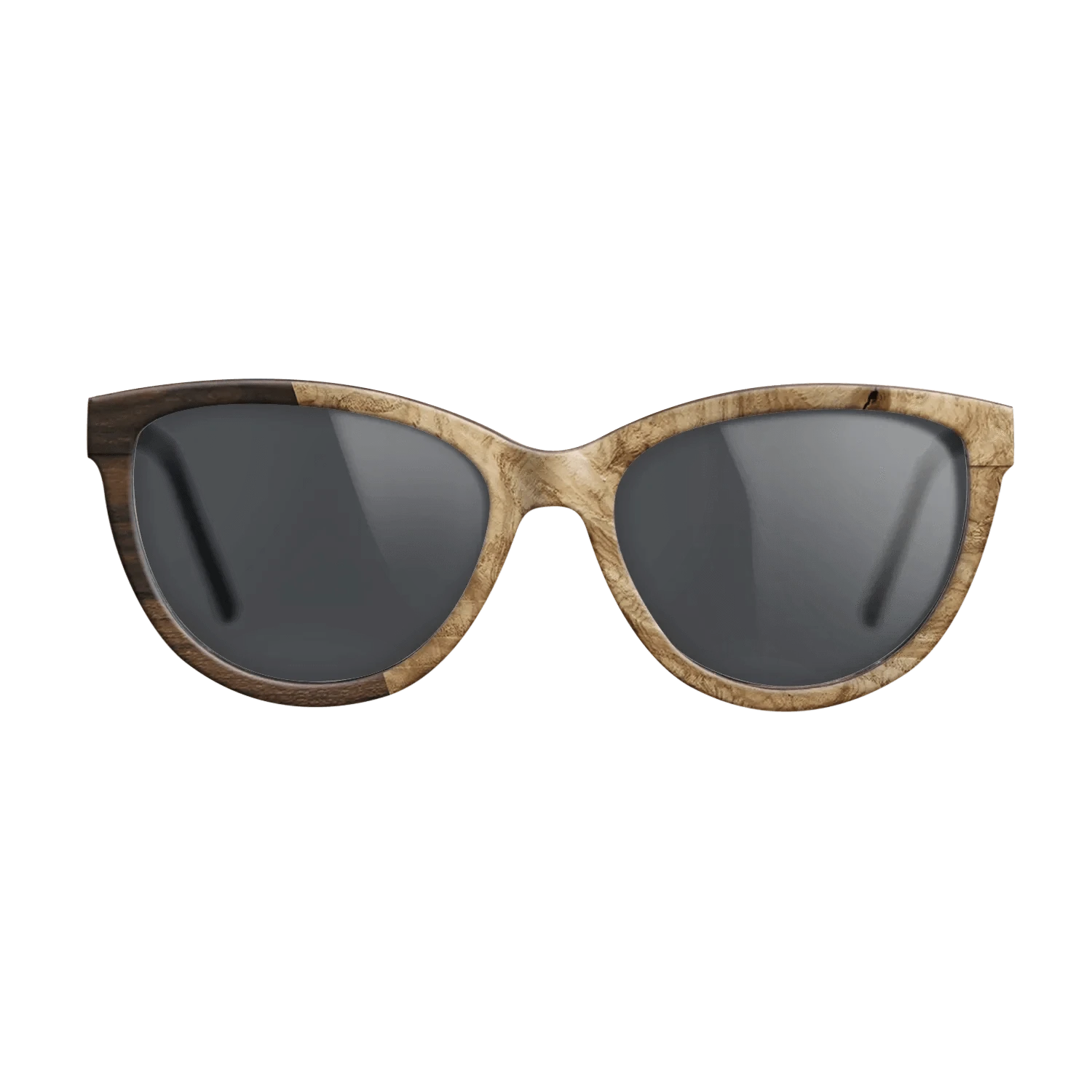 Santos Rosewood Dark,Ziricote Dark Quartered,Olive Burl,Walnut Claro Light: Angle Cut - The Maiden - Cat - SIRIS wood optic