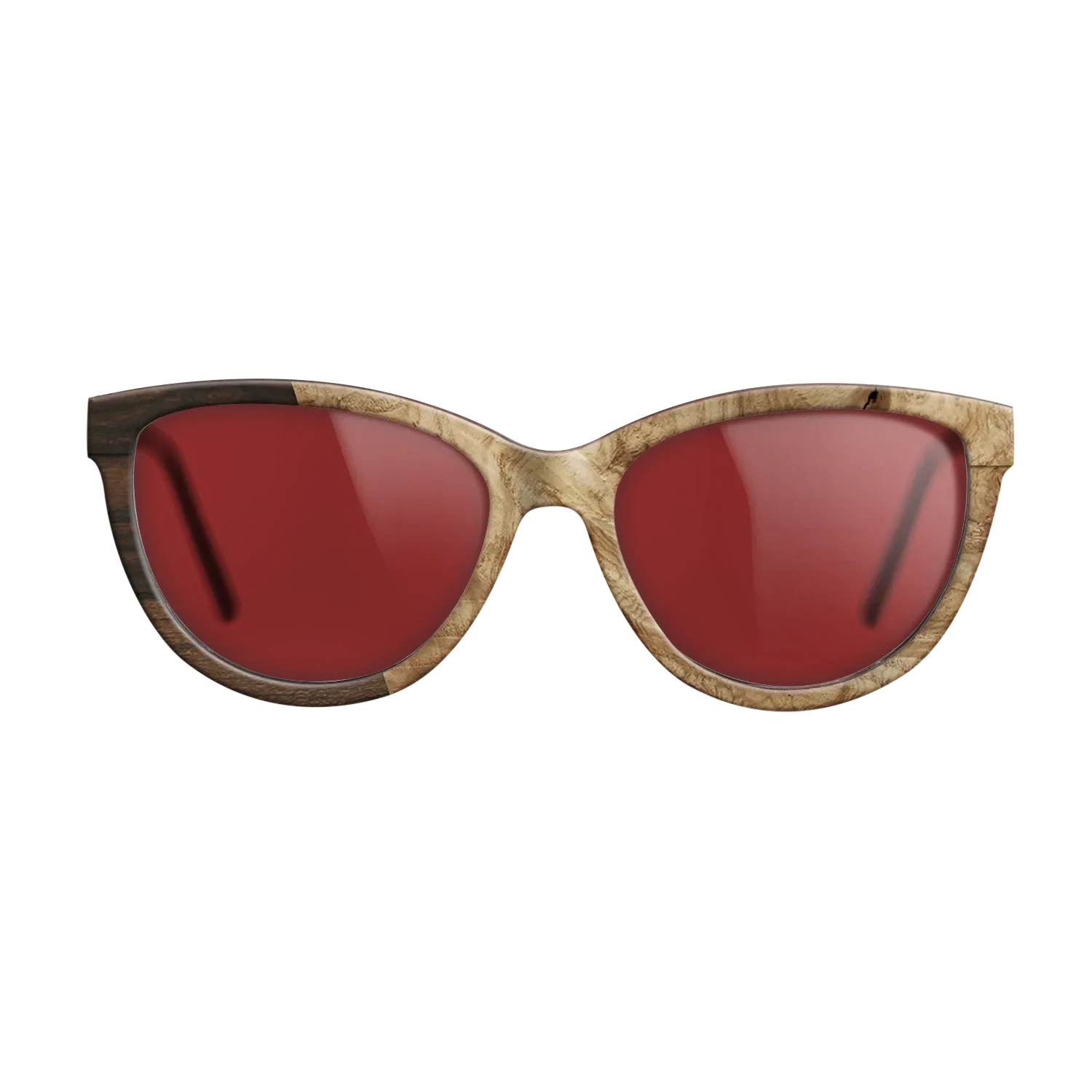 Santos Rosewood Dark,Ziricote Dark Quartered,Olive Burl,Walnut Claro Light: Angle Cut - The Maiden - Cat - SIRIS wood optic