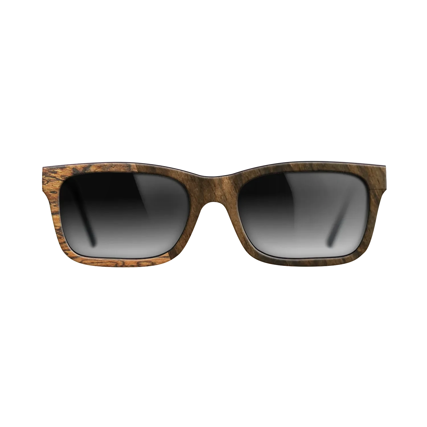 Wenge,Bocote,Ziricote Dark Quartered: Angle Cut - The Sage - Rectangle - SIRIS wood optic