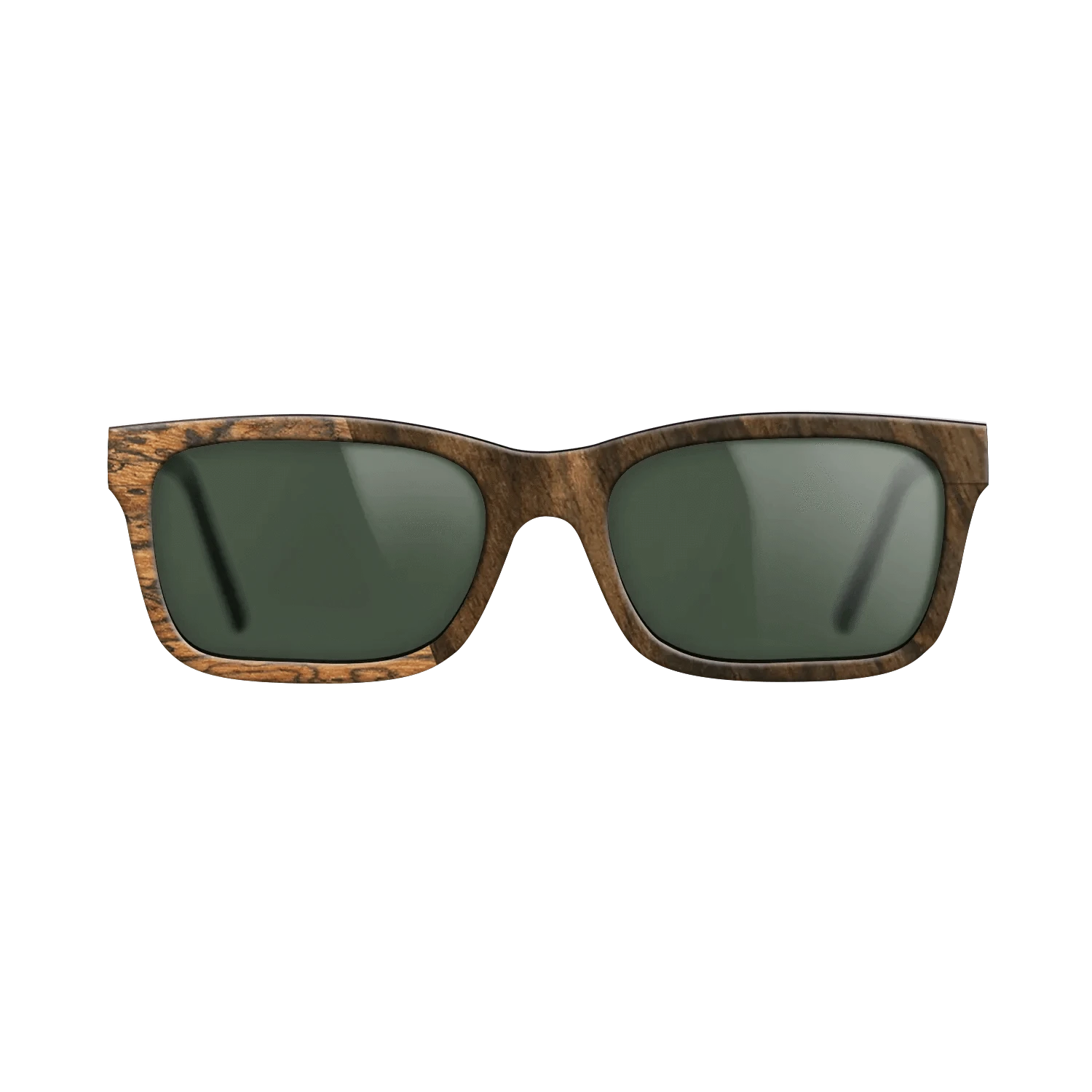 Wenge,Bocote,Ziricote Dark Quartered: Angle Cut - The Sage - Rectangle - SIRIS wood optic