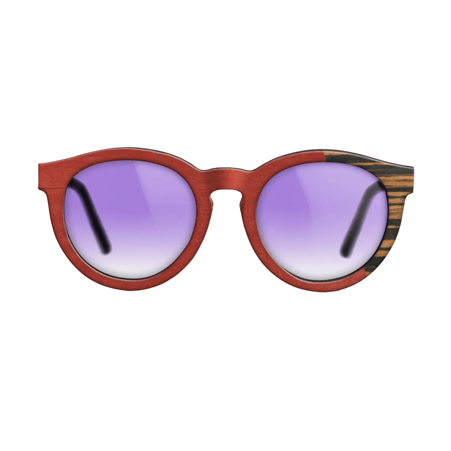 Red Poplar Angle Italian Ebony - The Rebel - Round - 2121  - Chroma - SIRIS wood optic