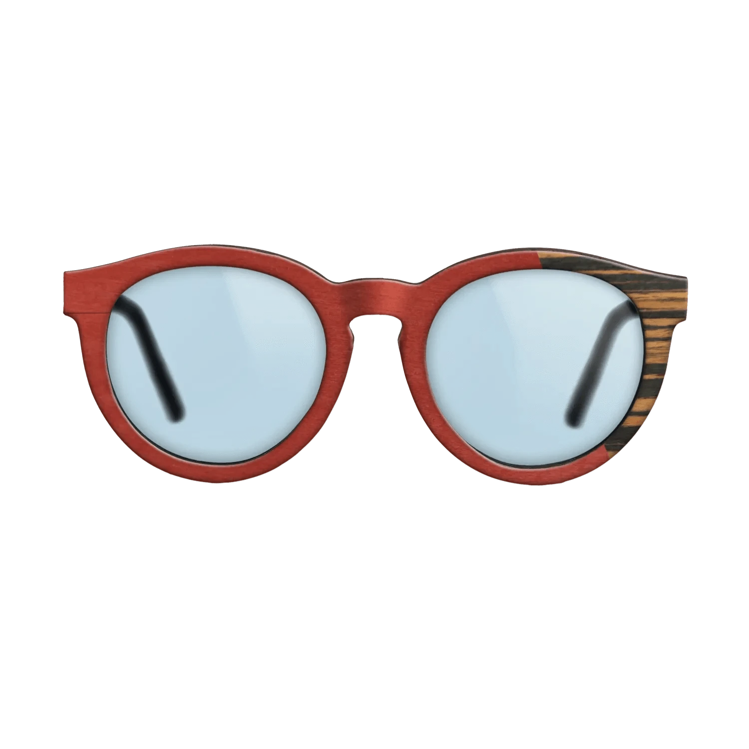 Red Poplar Angle Italian Ebony - The Rebel - Round - 2121  - Chroma - SIRIS wood optic